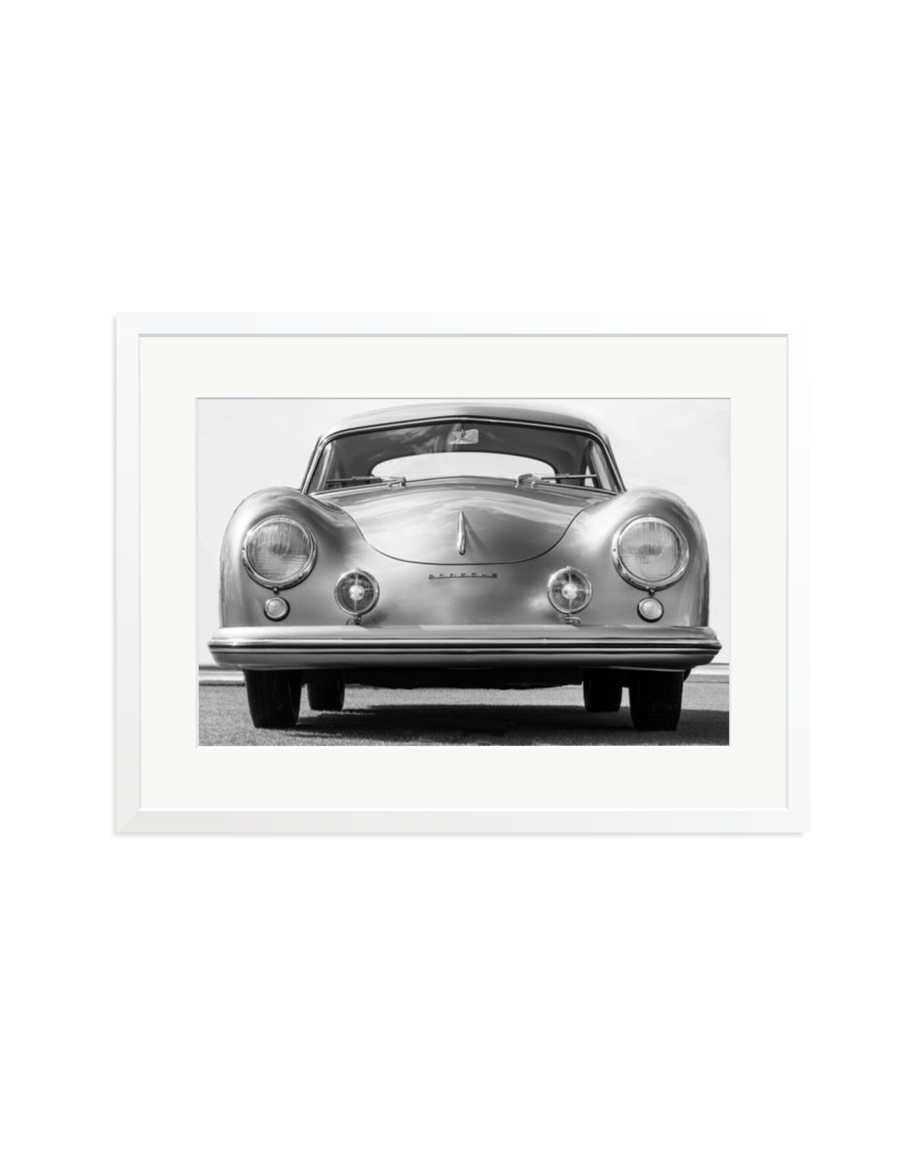 Porsche 356 Coupe White / XL