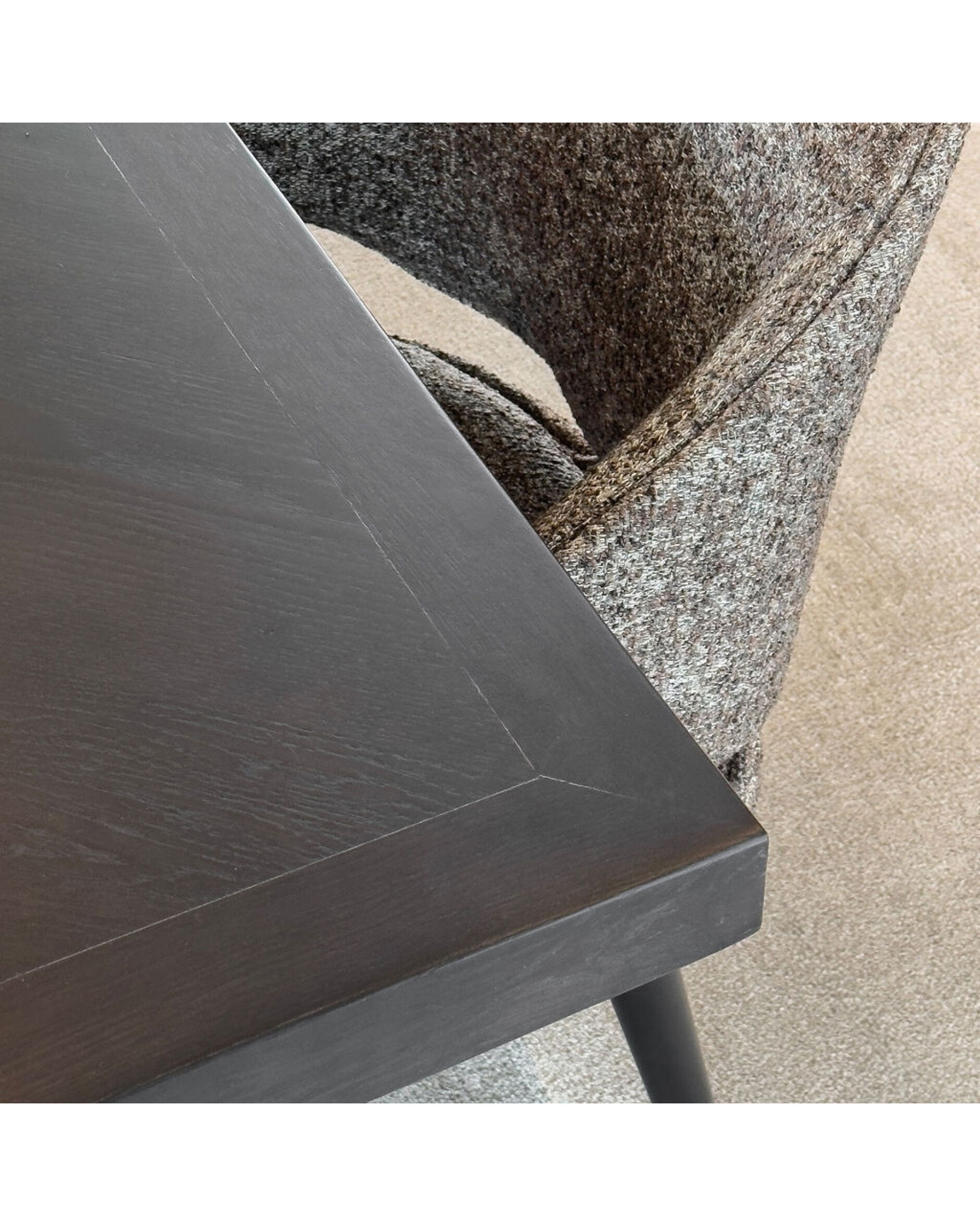 Vance Dining Armchair Bronzo Brown