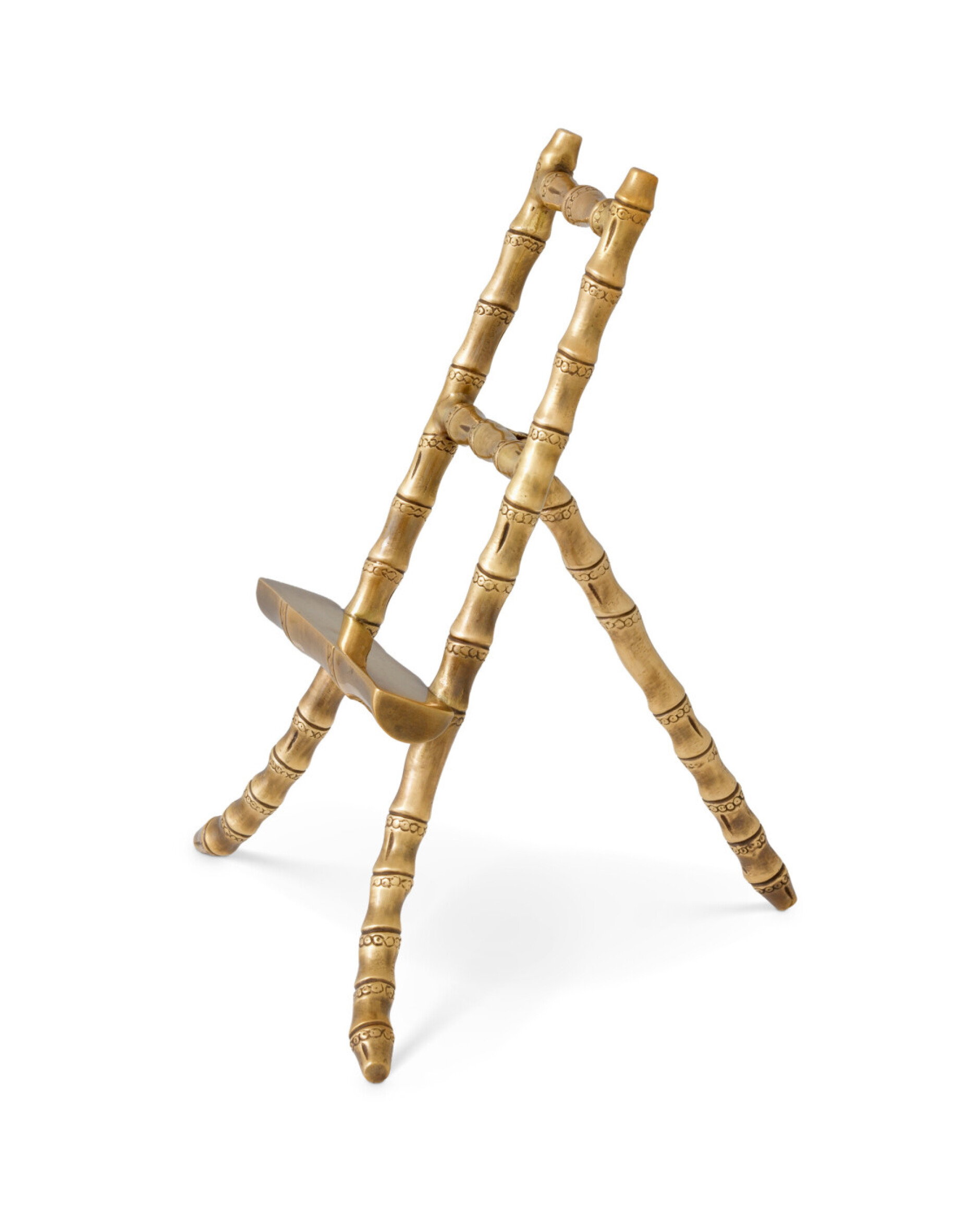 Audley bordstaffeli antikk messing