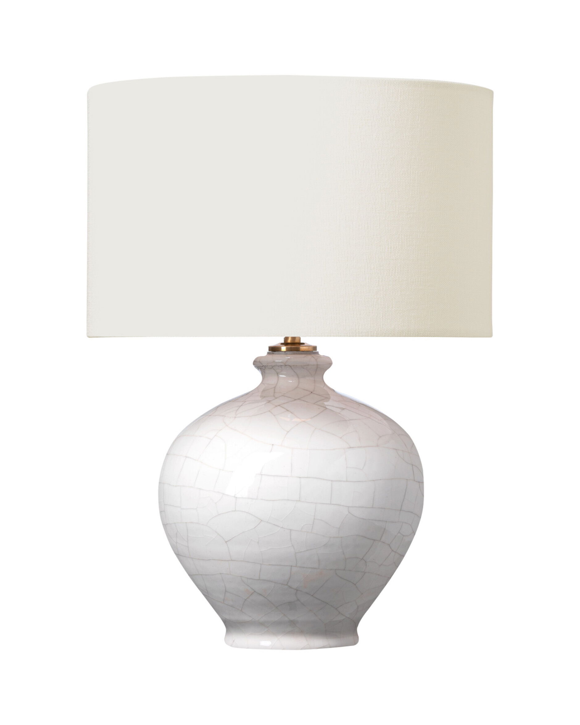 Gaios 13" bordslampa crackled ivory