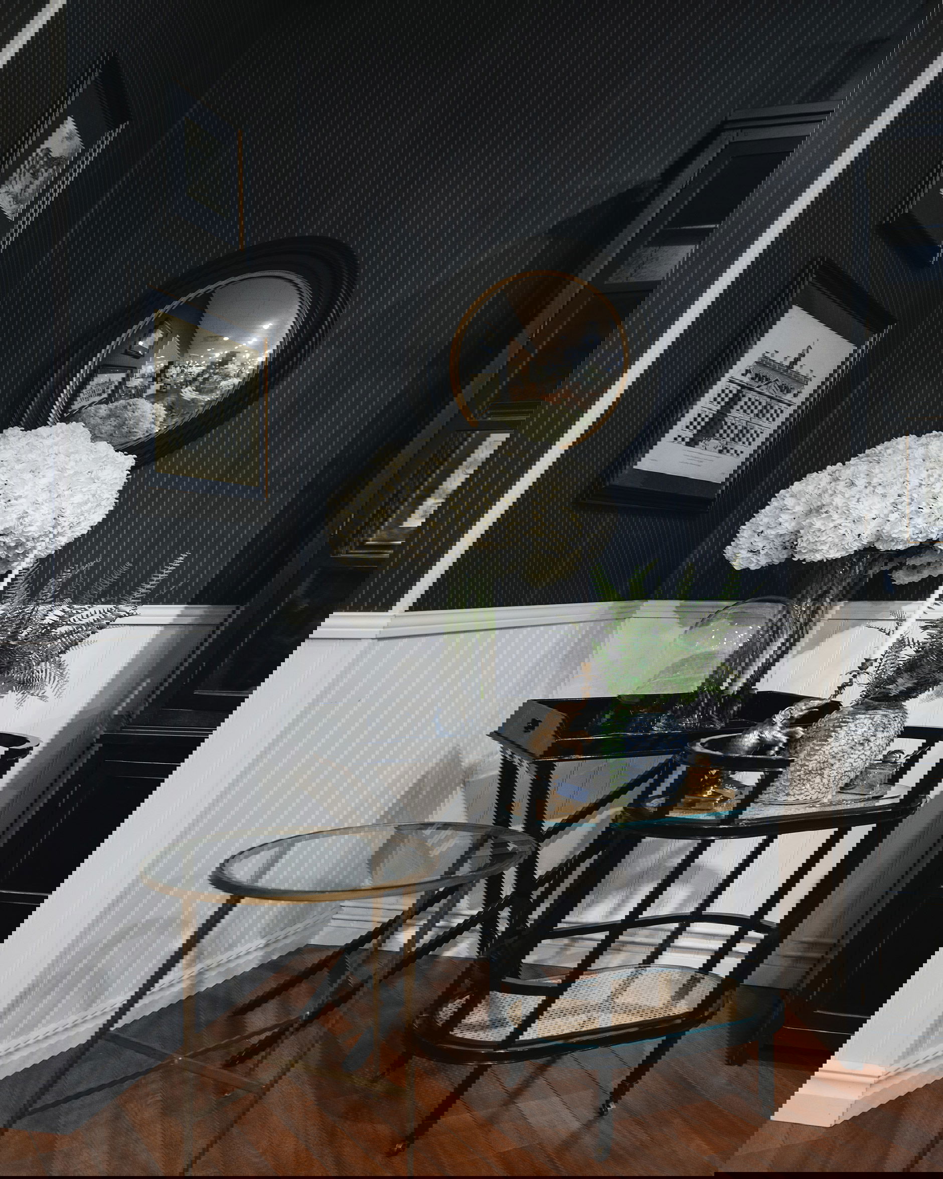 Bahamas drinkvagn svart