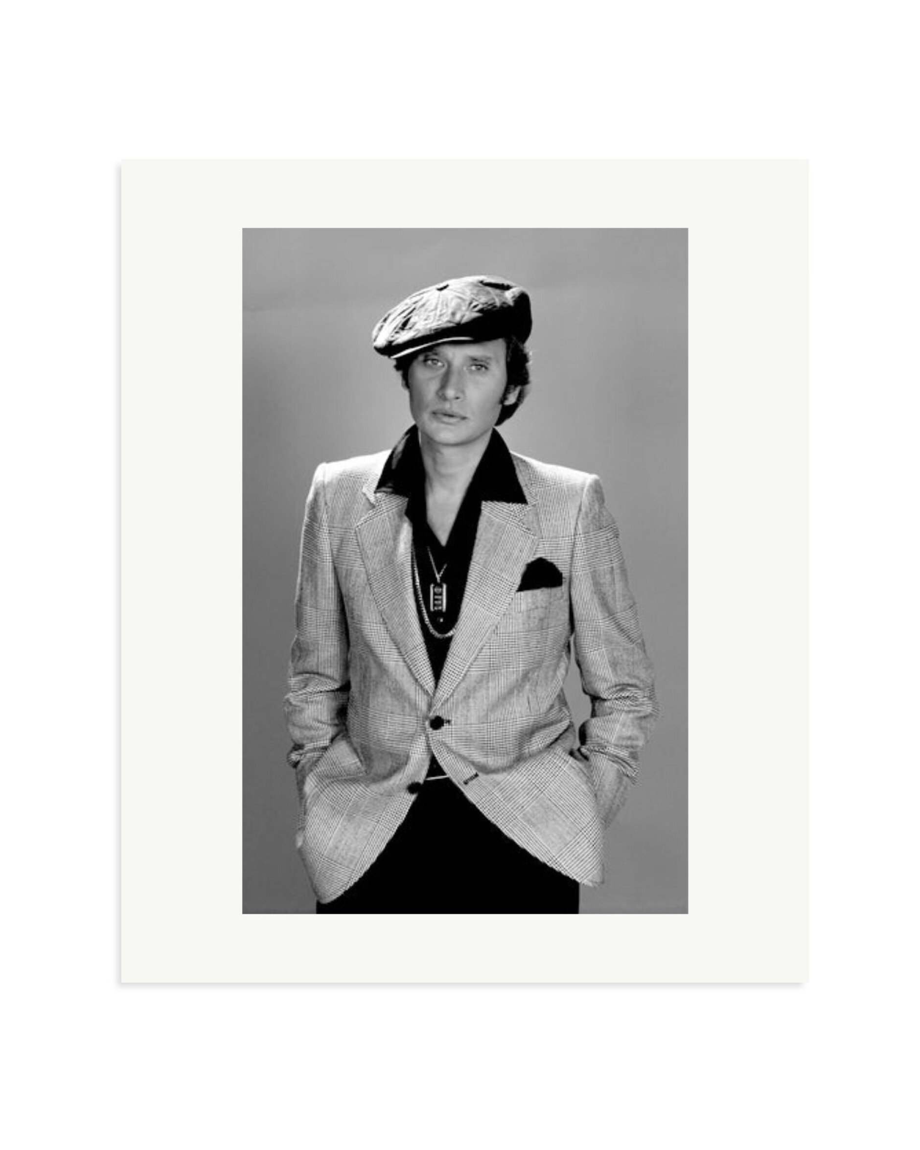Johnny Hallyday, 1976 Print Only / Large