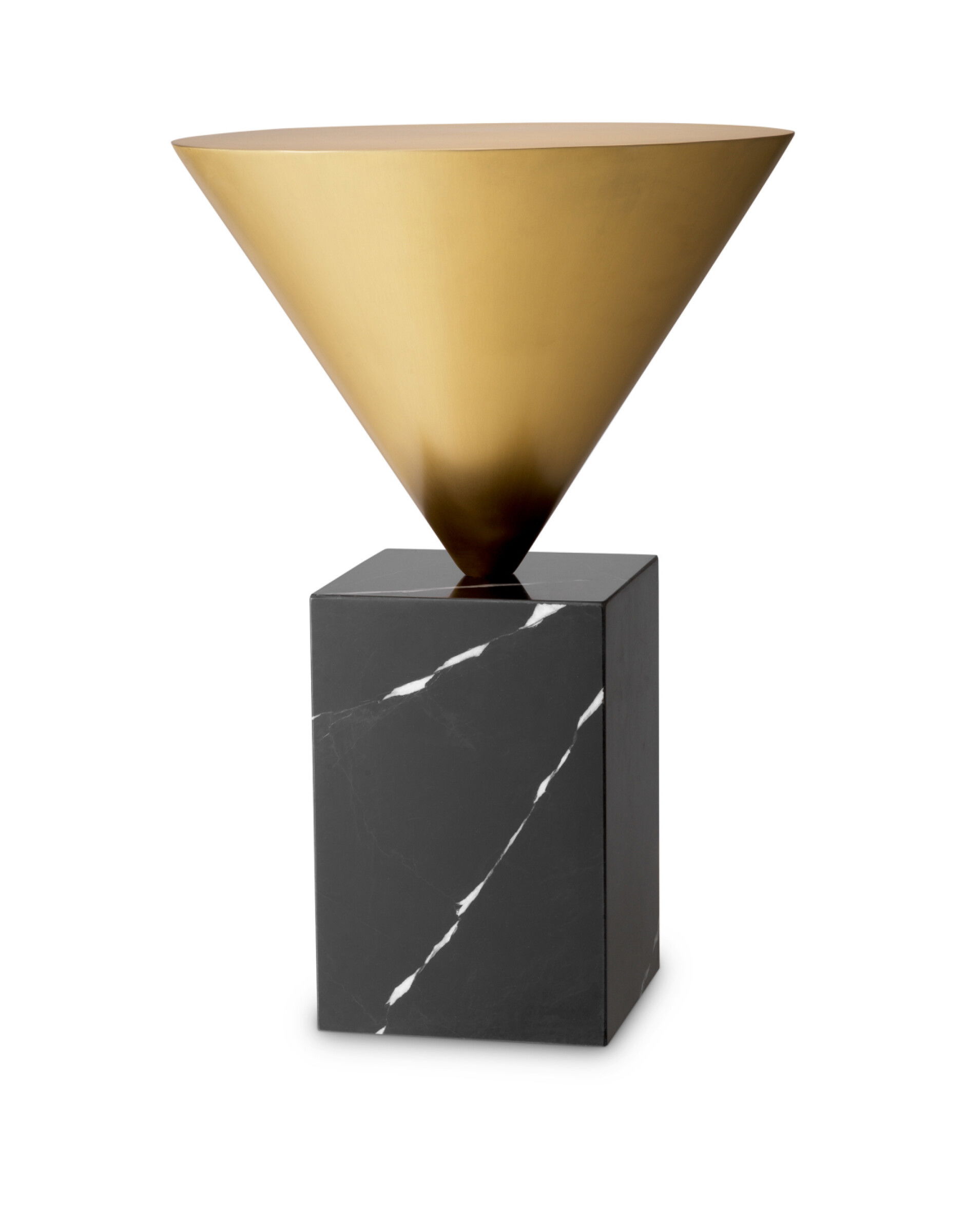 Nota sidobord svart marmor