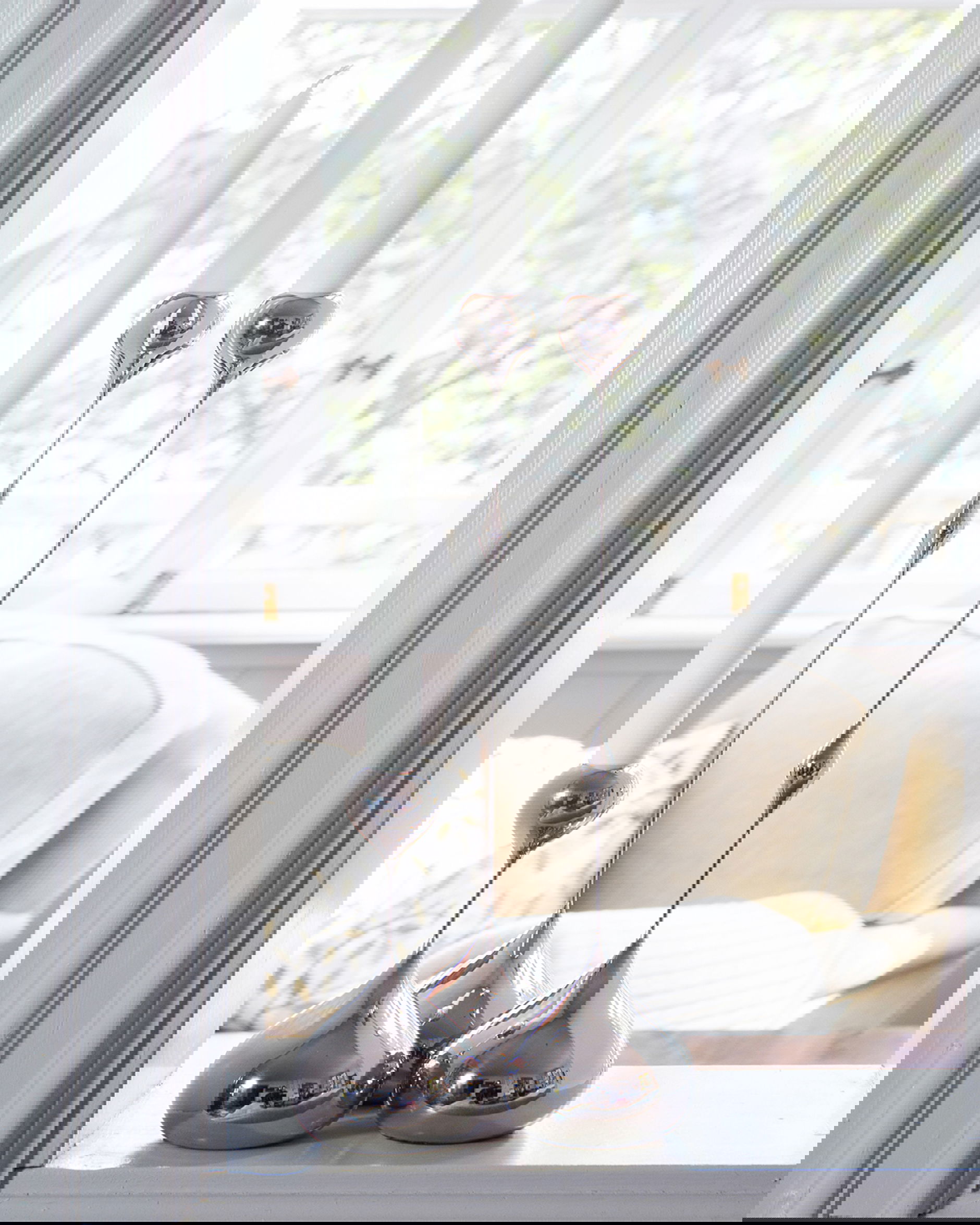 Tender ljusstake nickel