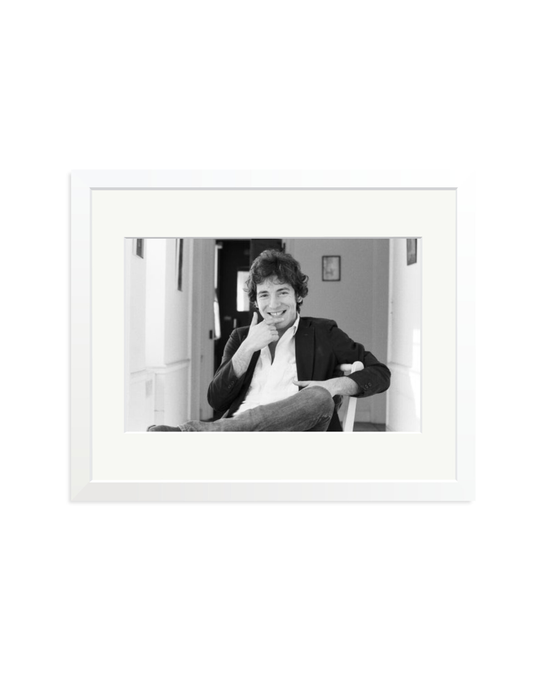 Bruce Springsteen at Home White / Medium