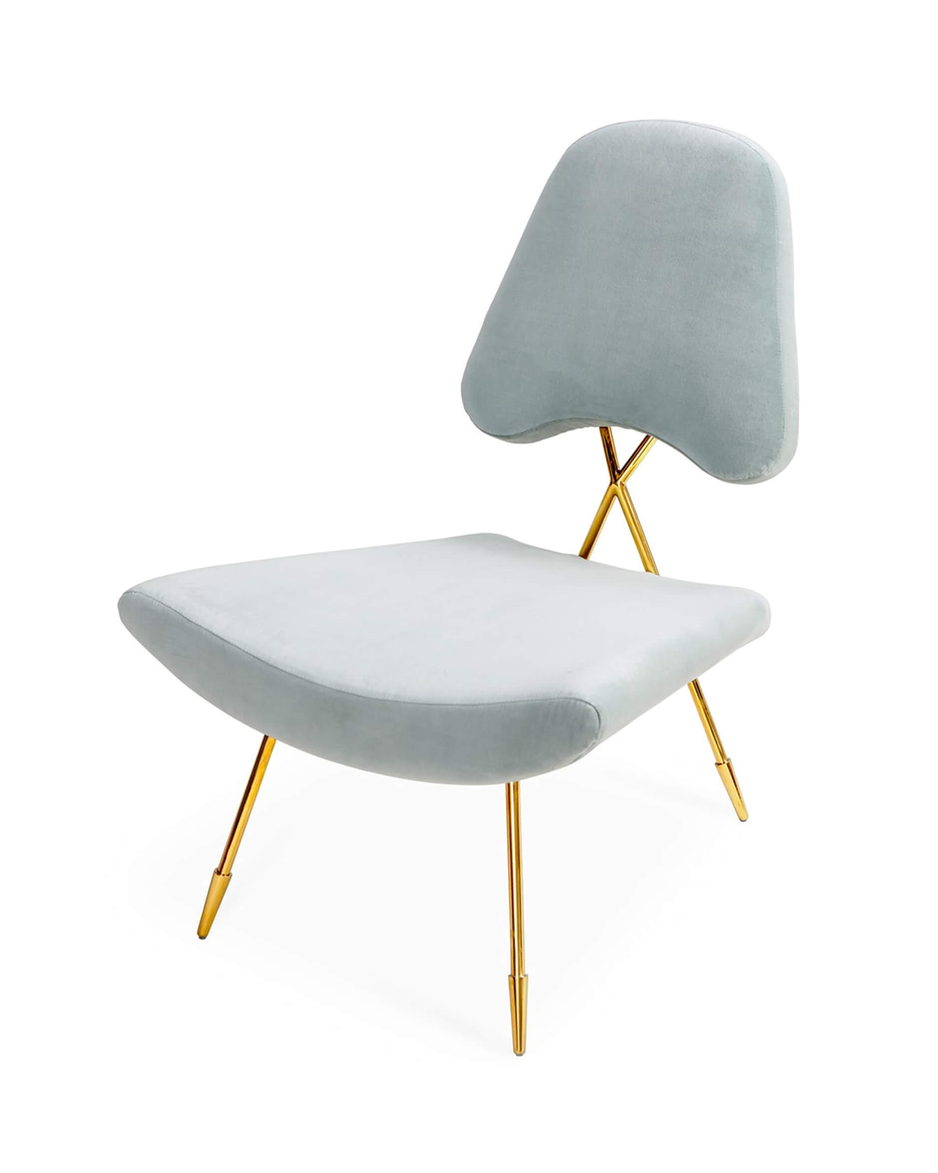 Maxime Lounge Chair Light Blue