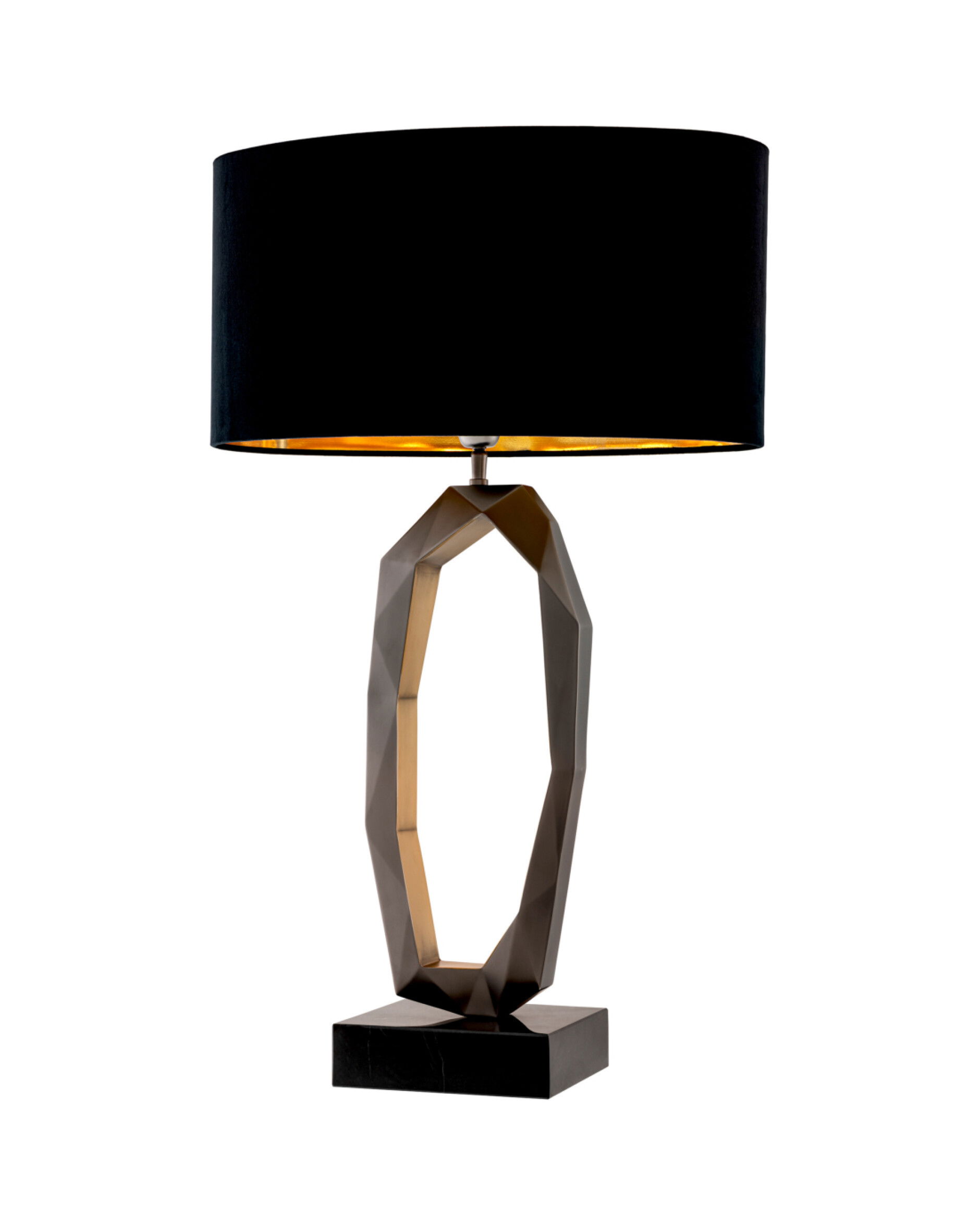 Santos Table Lamp Gunmetal