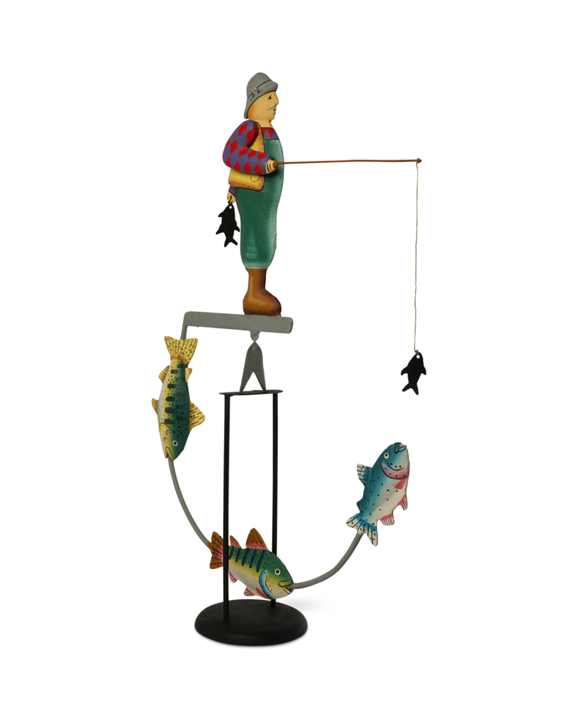 Fly Fisherman Decoration