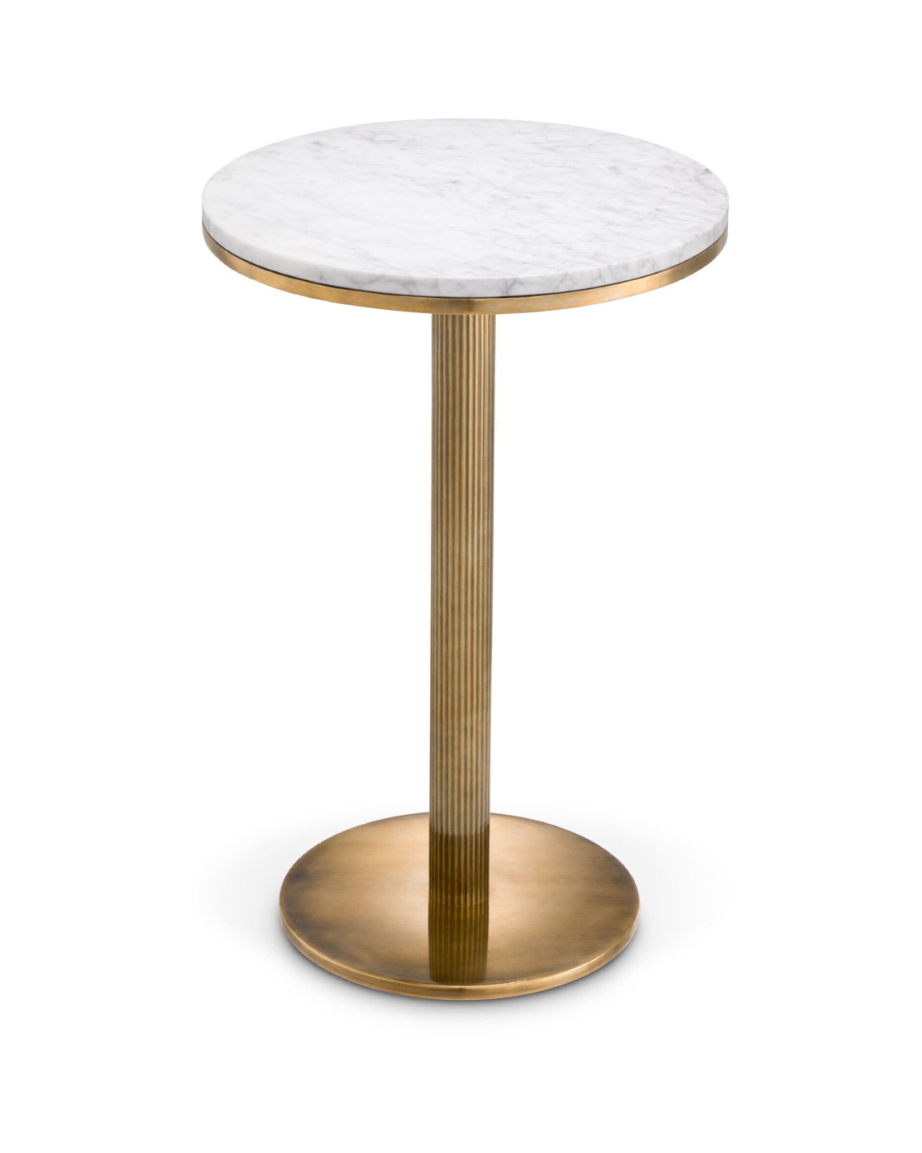 Tavolara beistelltisch antike messing