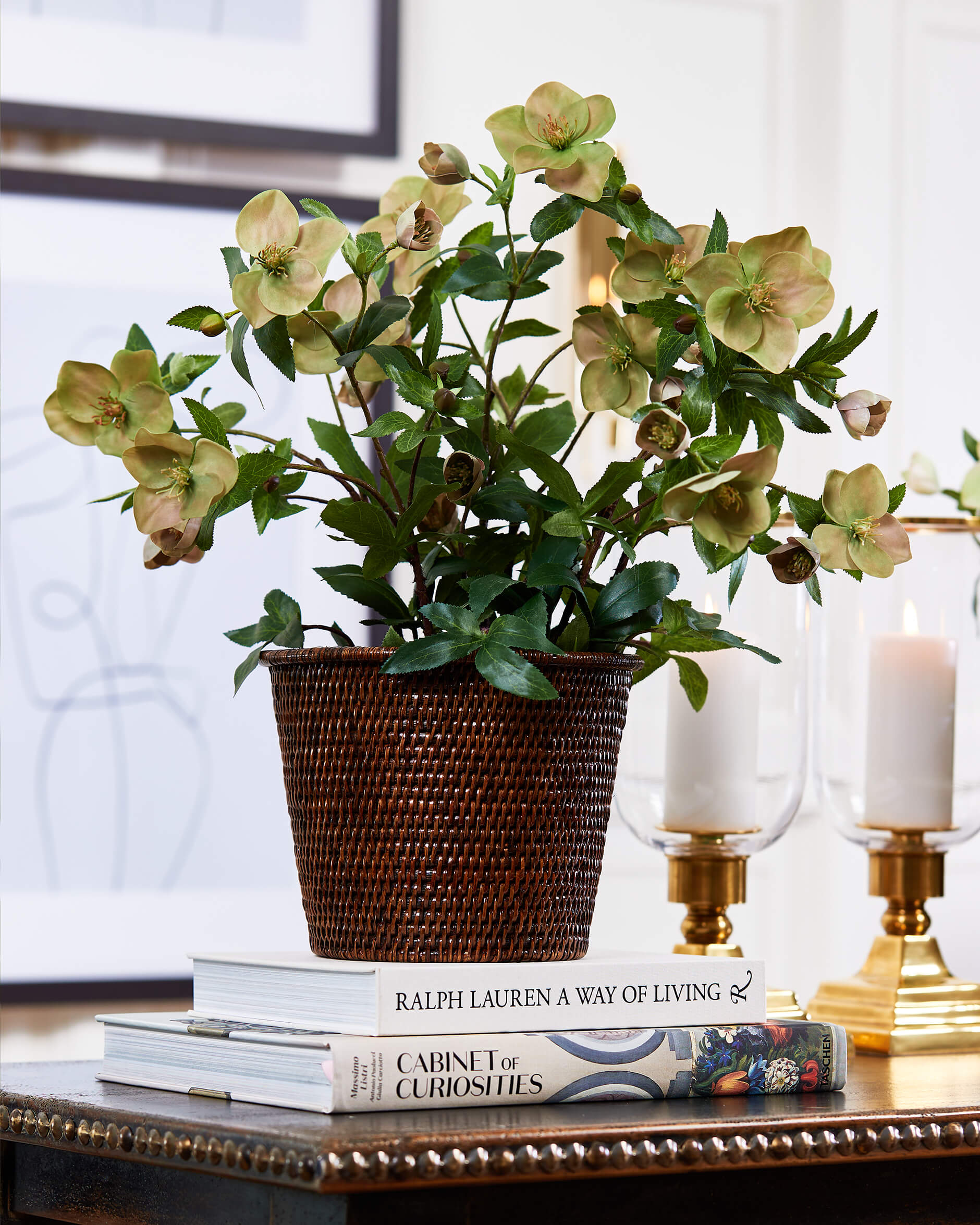 Julros konstväxt rosa