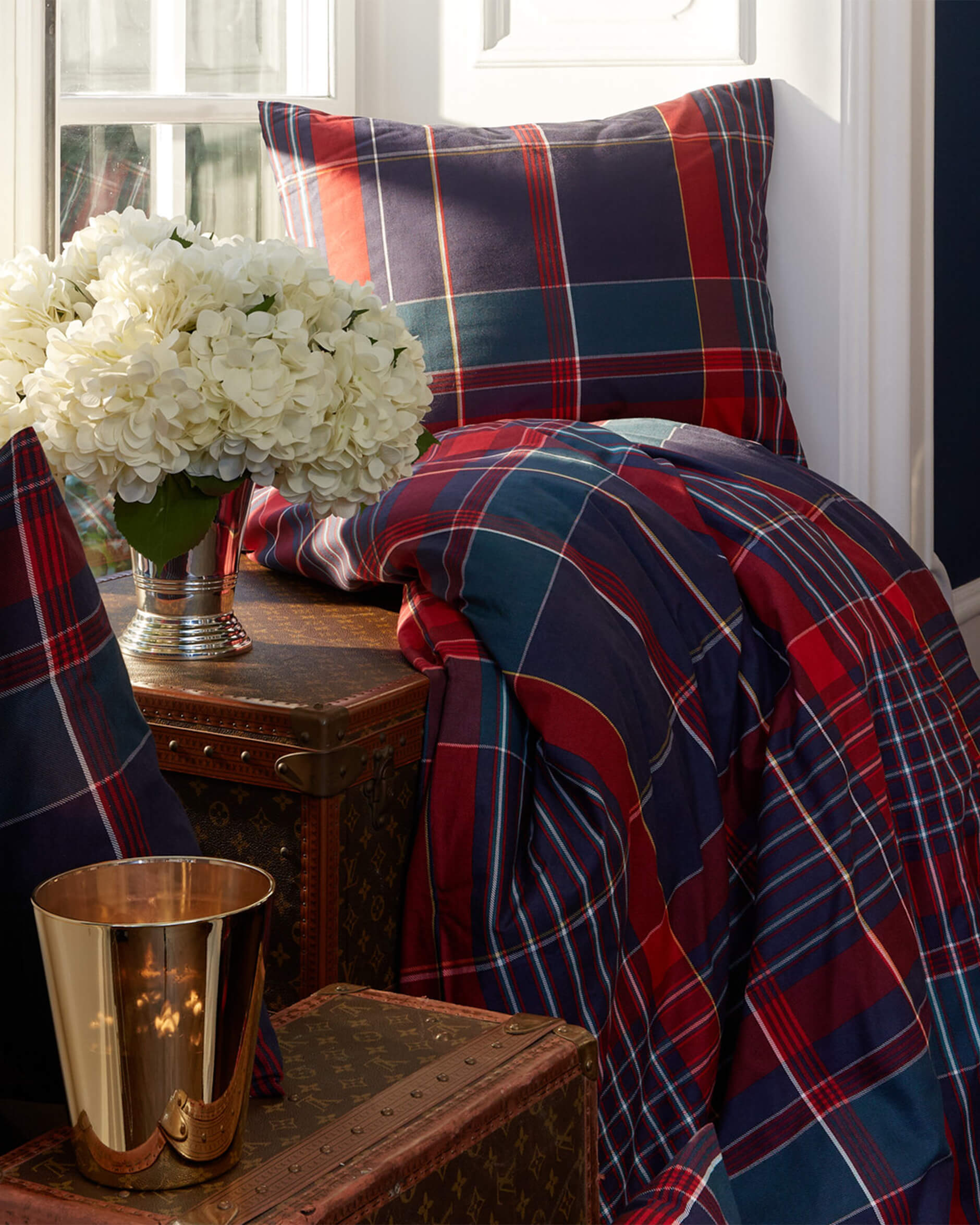 Vermont påslakanset rutig