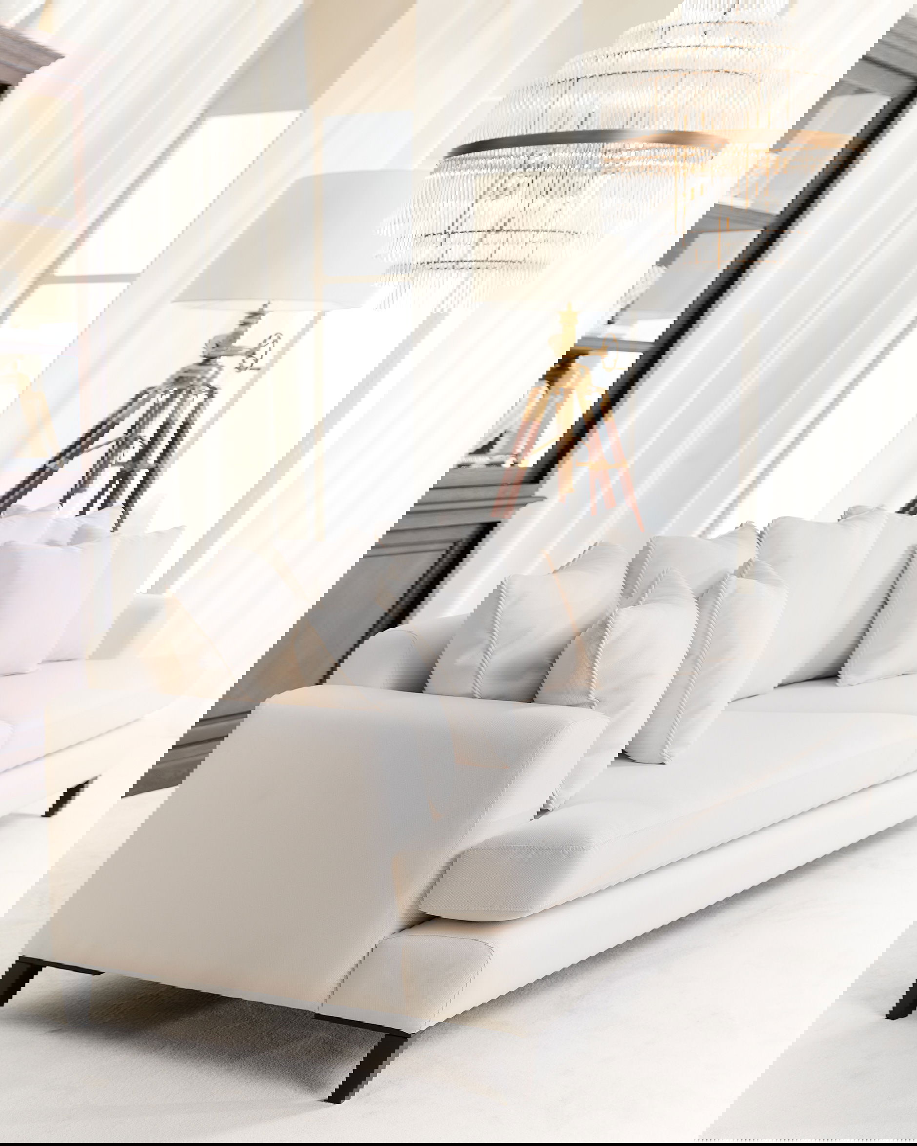 Los Angeles soffa 4-sits off-white