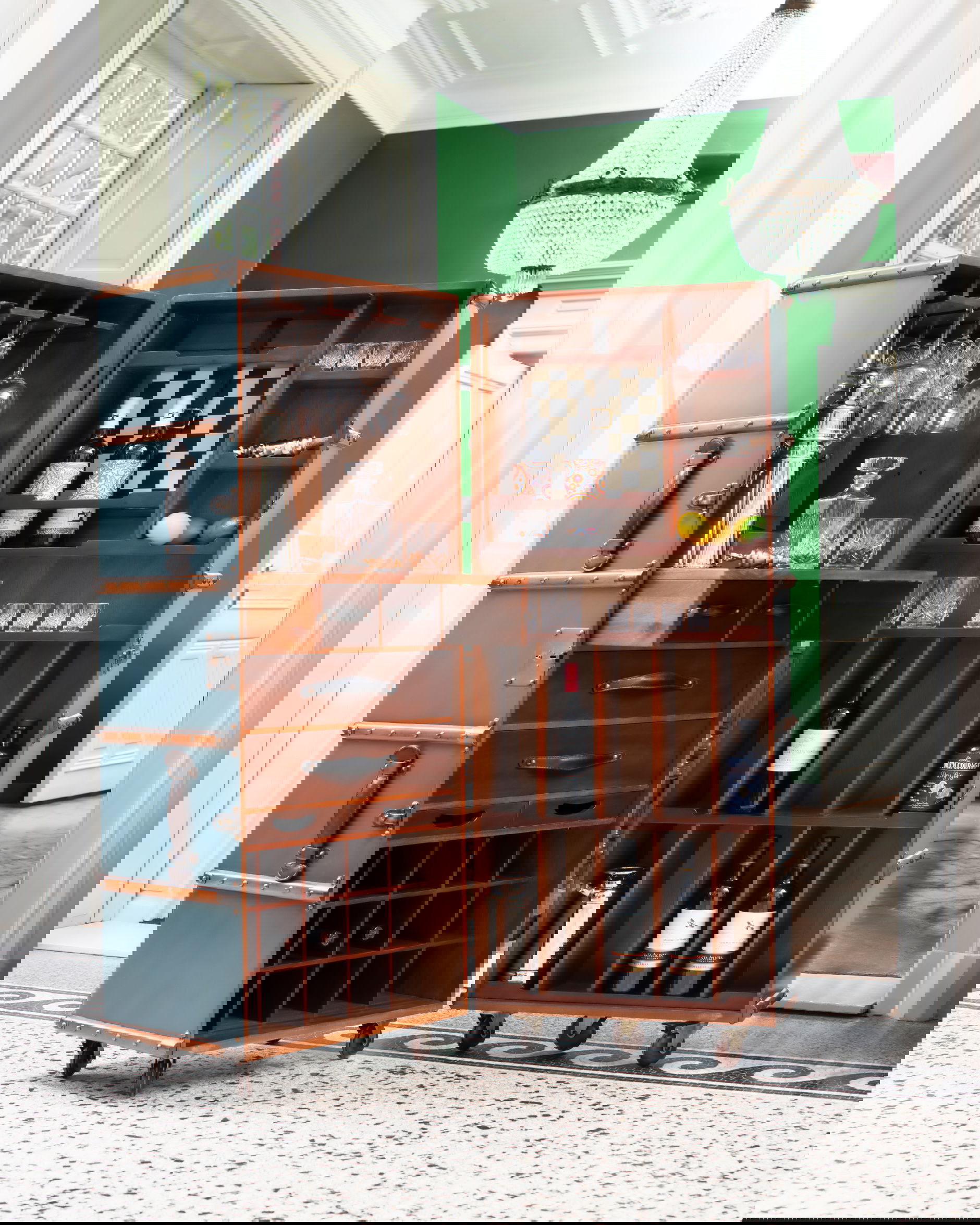 Stateroom barskåp petrol