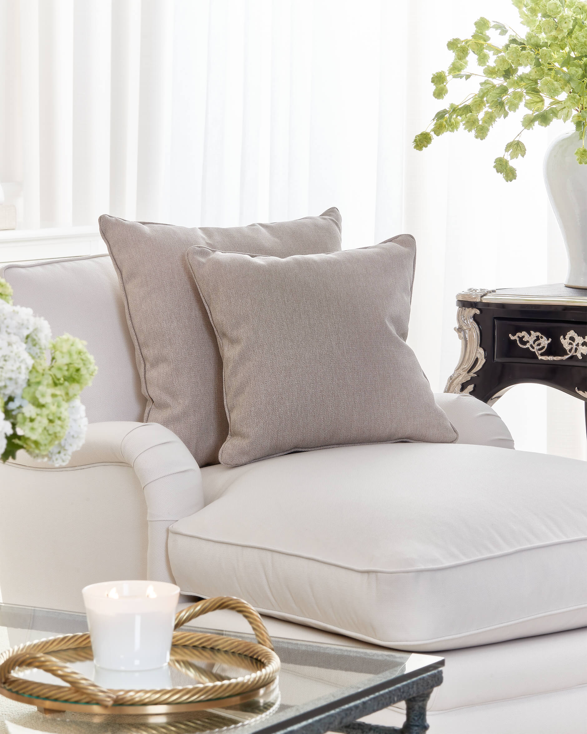 Los Angeles Sofakissen Sand