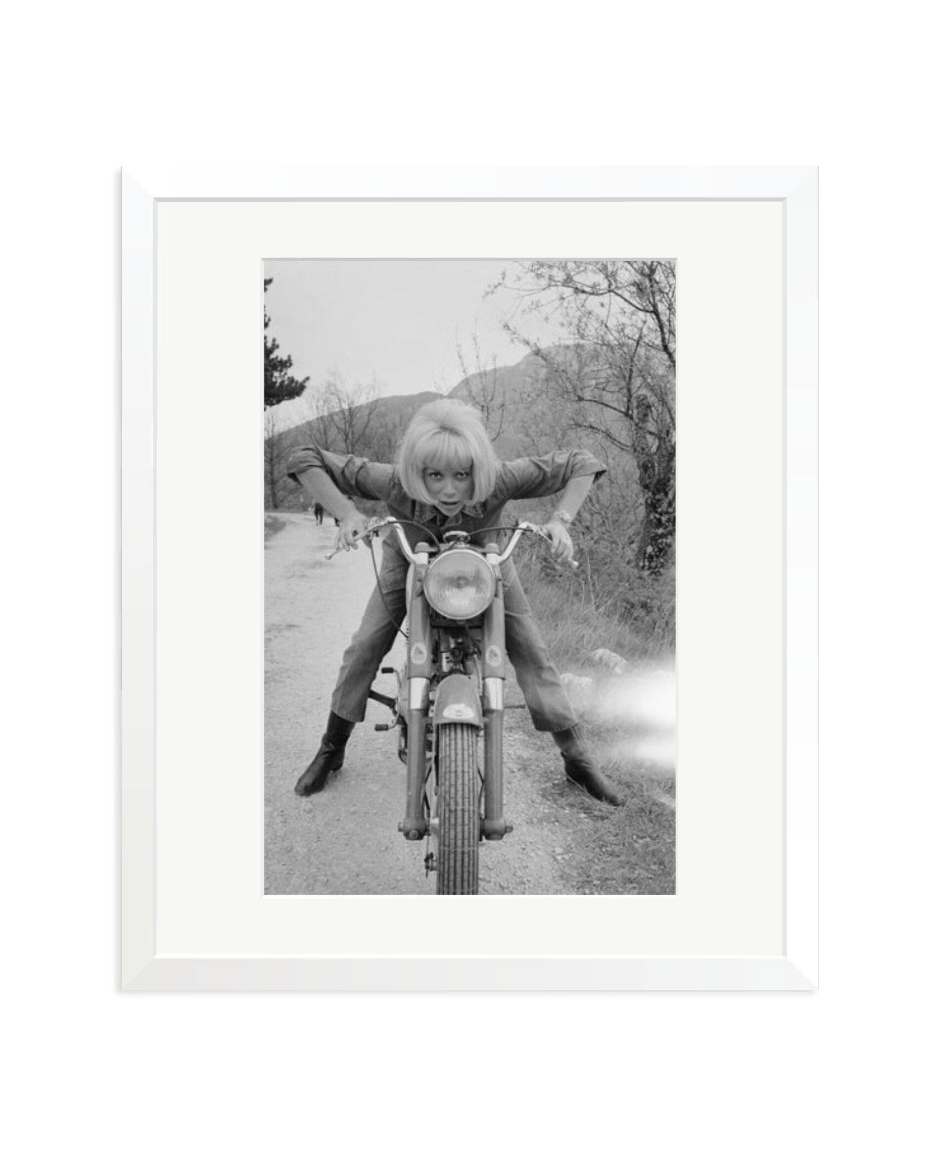 Mireille Darc White / Large