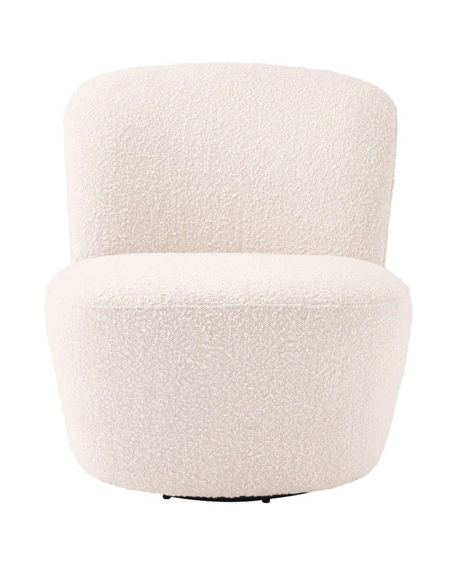 Doria fåtölj bouclé cream