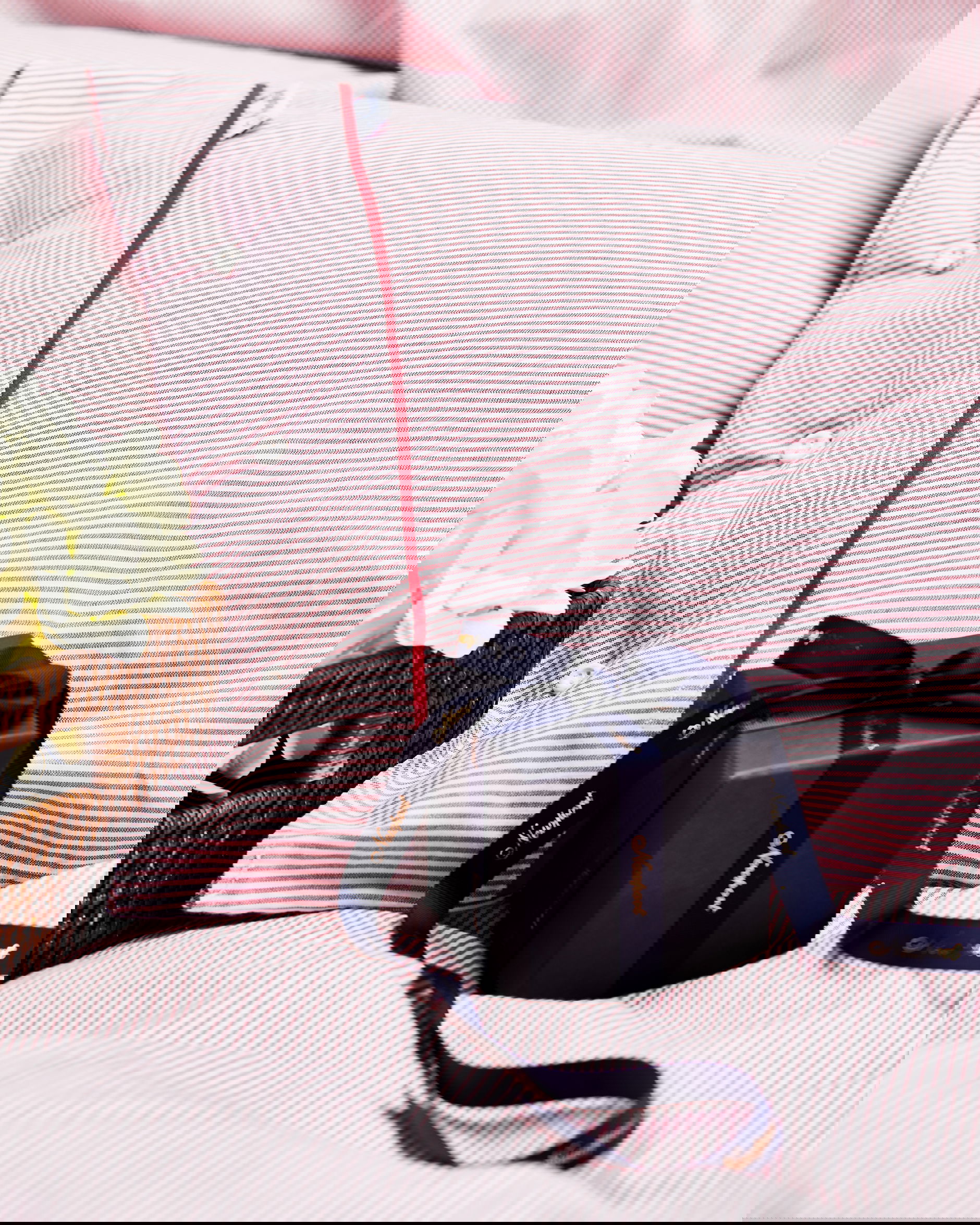 Riverhead örngott röd/vit 2-pack