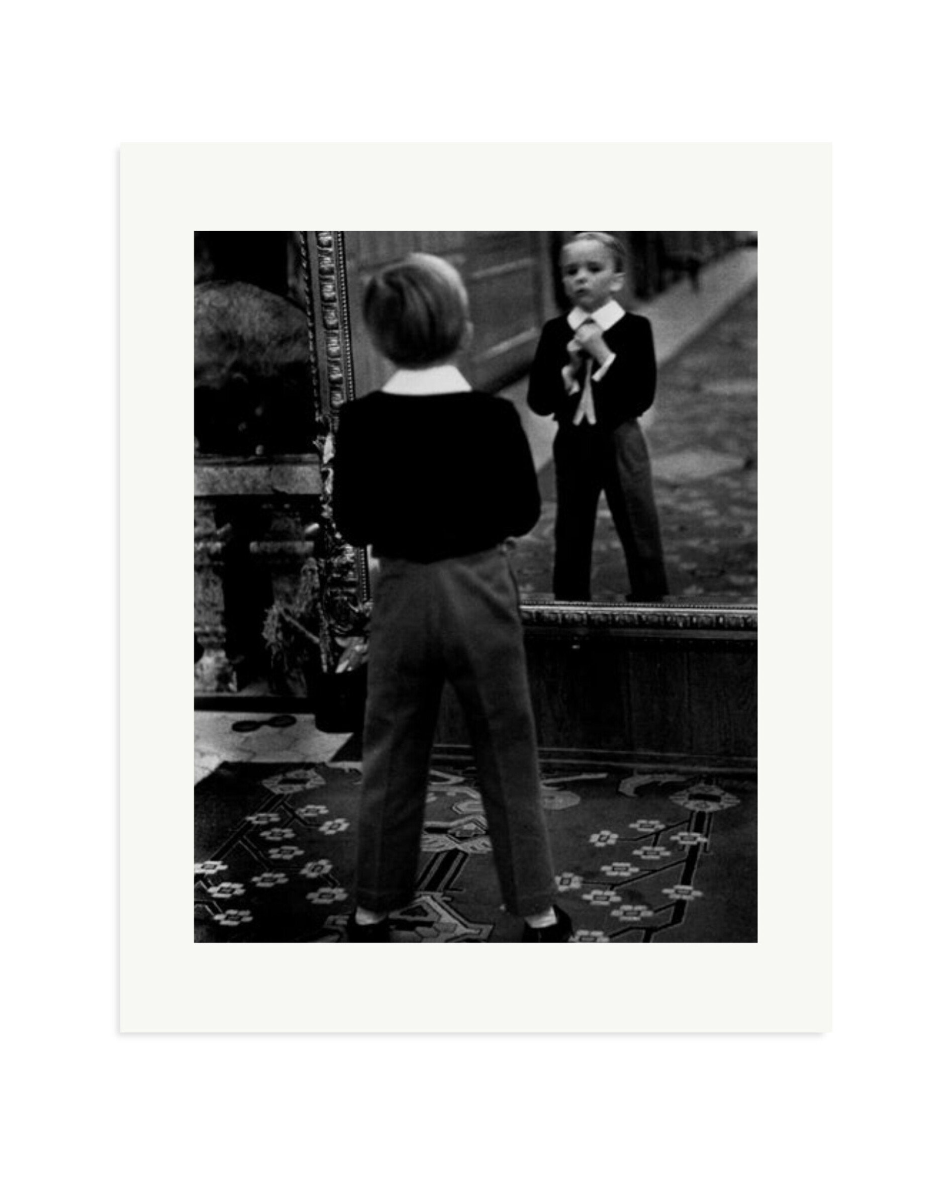 English Boy at Grand Hotel Print Only / XL