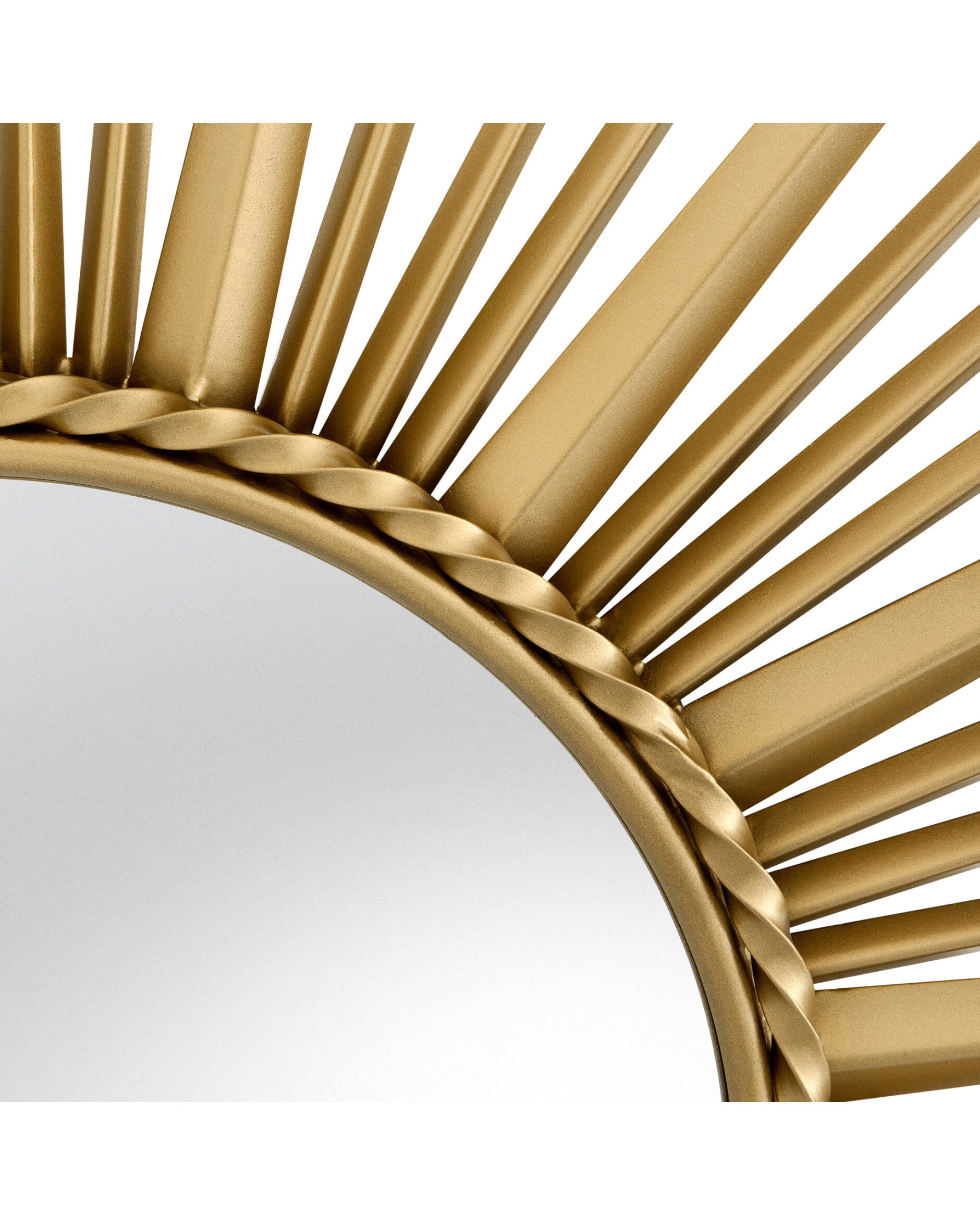 Helios spegel vintage brass