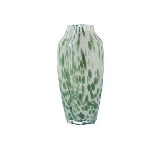 null - Dahlia vase grøn lav