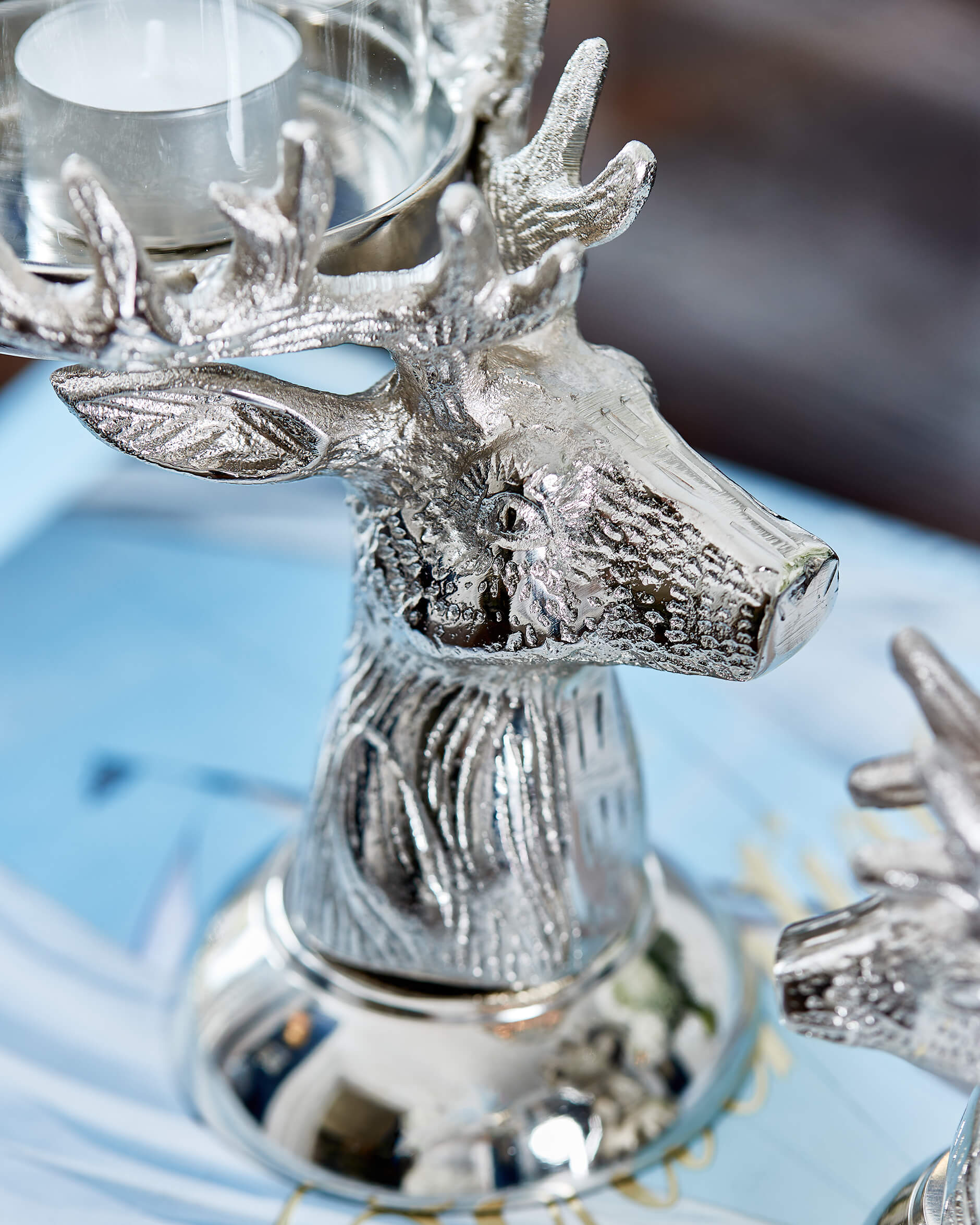 Hjort ljushållare L