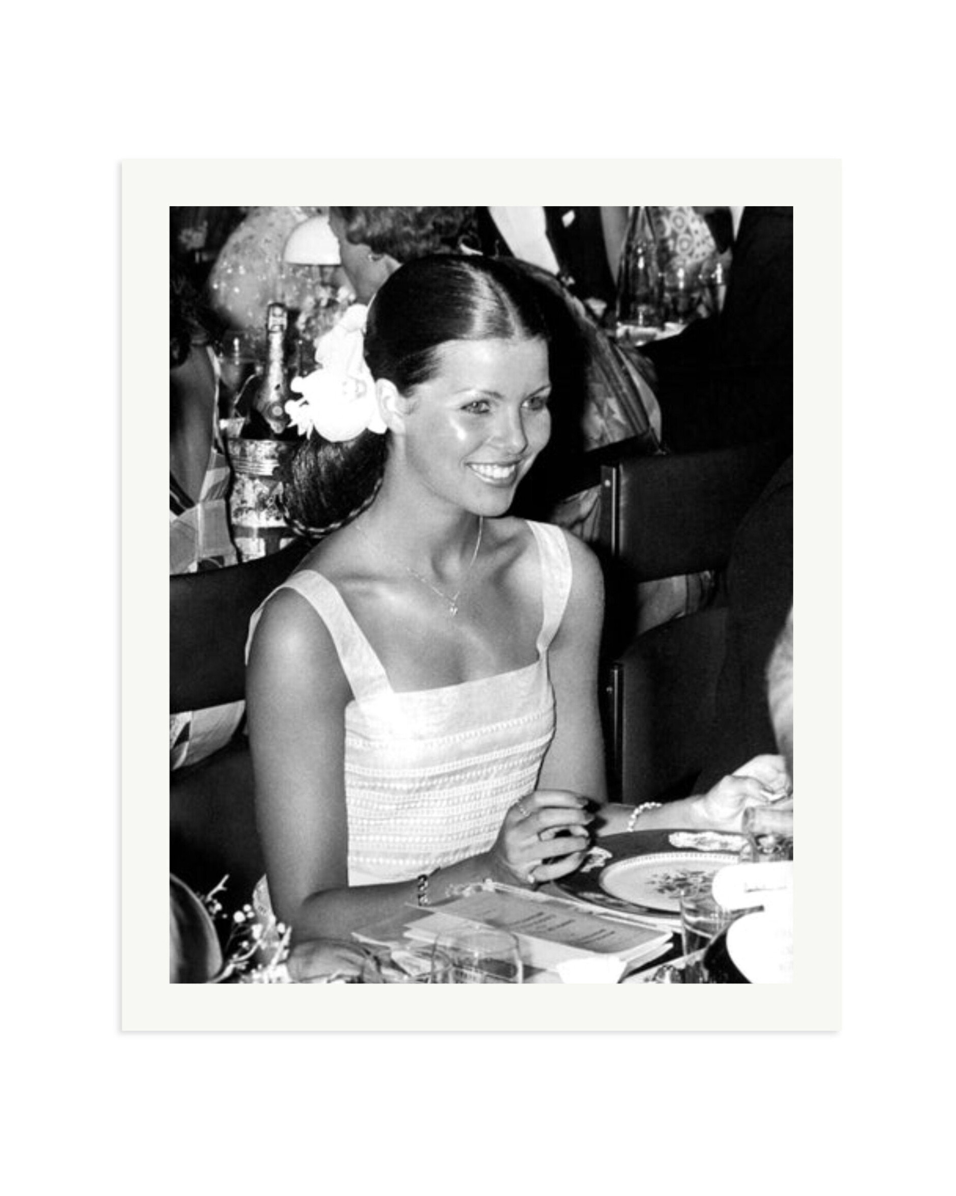 Princess Caroline of Monaco Print Only / XXL