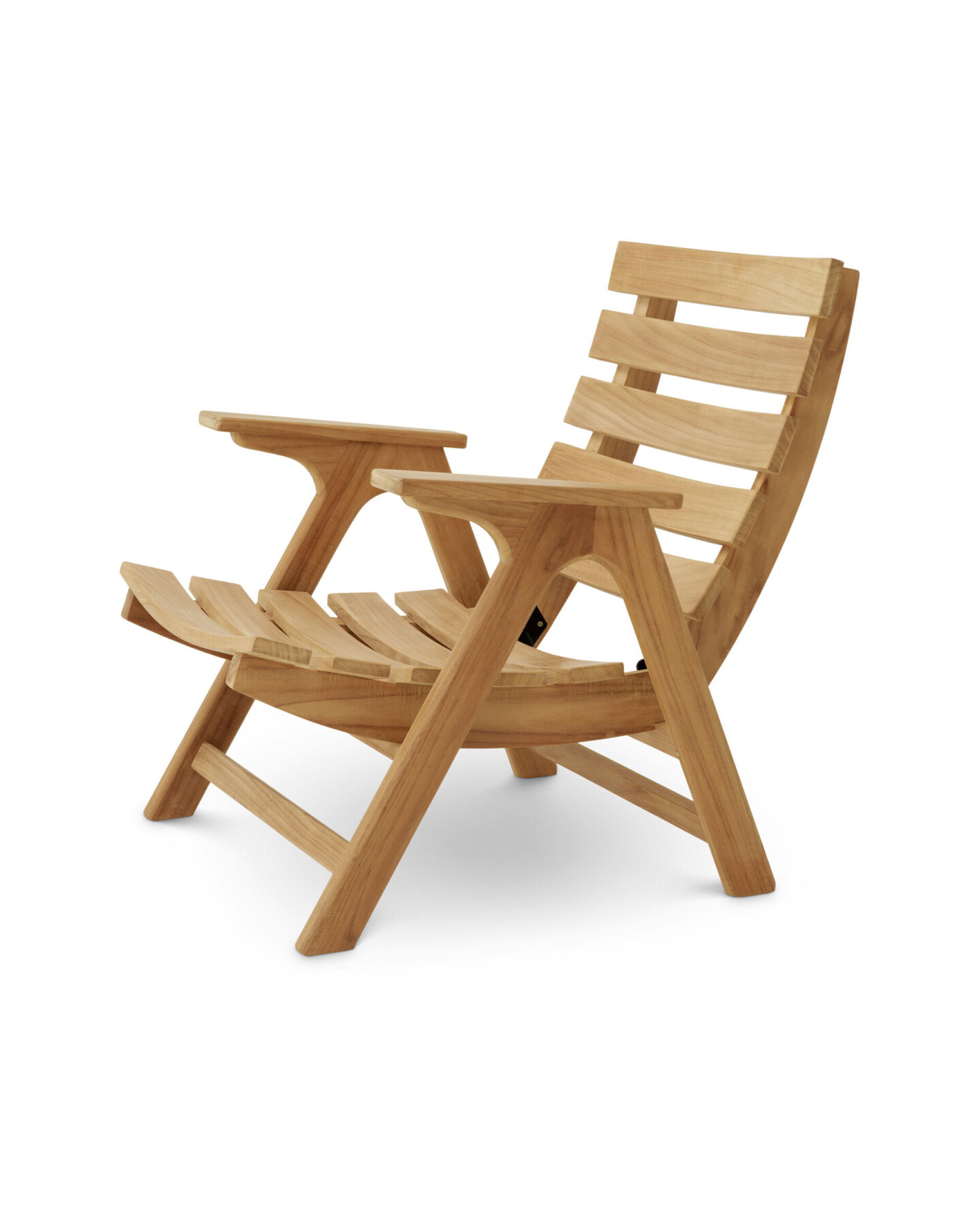 Oceanview fåtølje natural teak