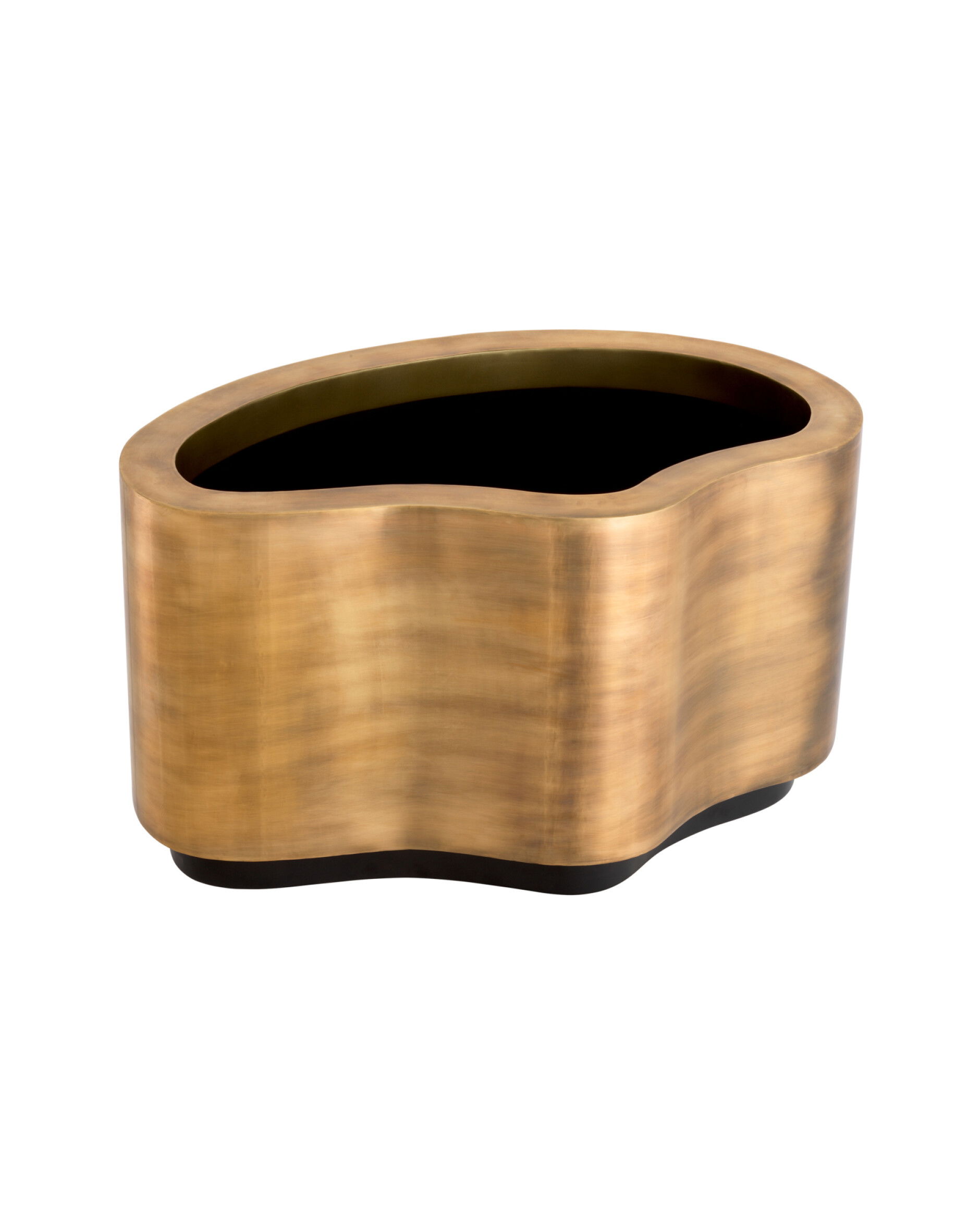 Monza planteringslåda antik mässing