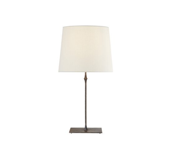 Aged Iron - Dauphine Table Lamp Black/Linen