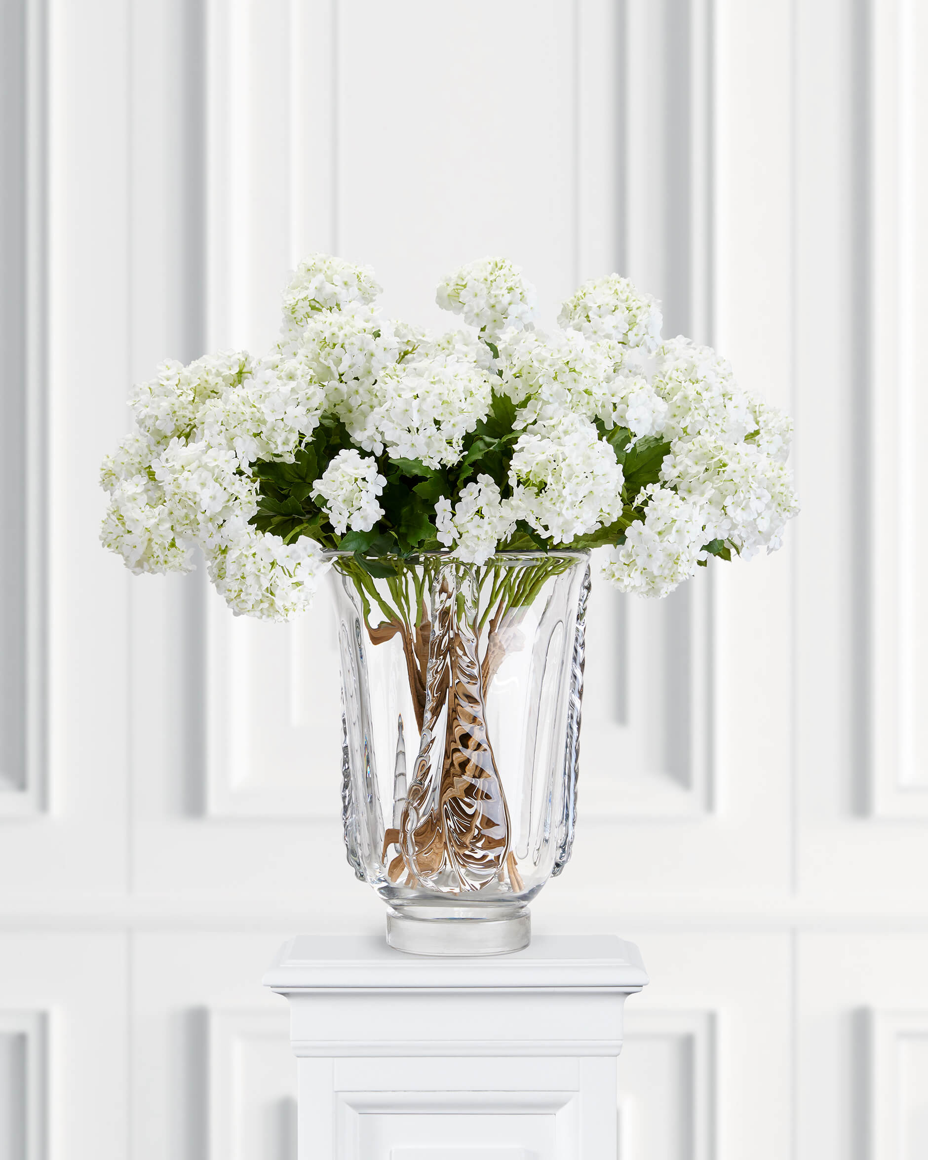 Olvon snittblomma vit