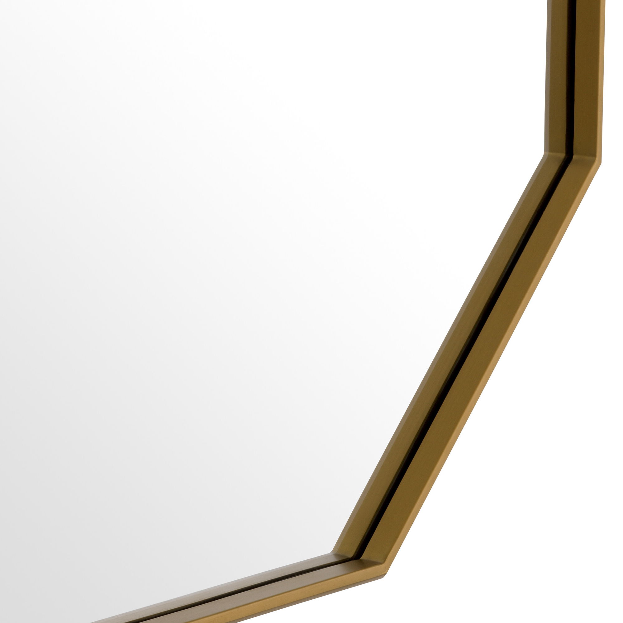 Tavolino peili brushed brass