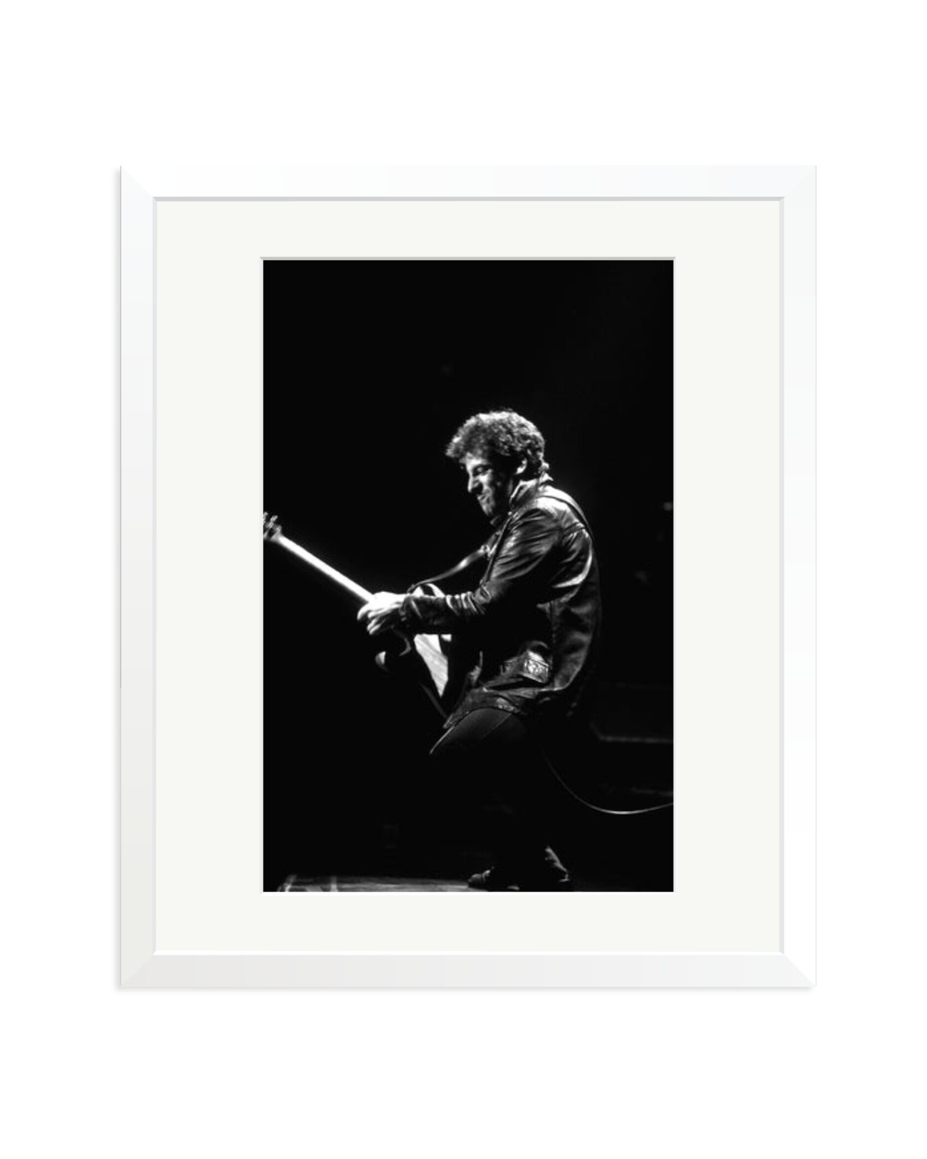Bruce Springsteen In Detroit White / Large