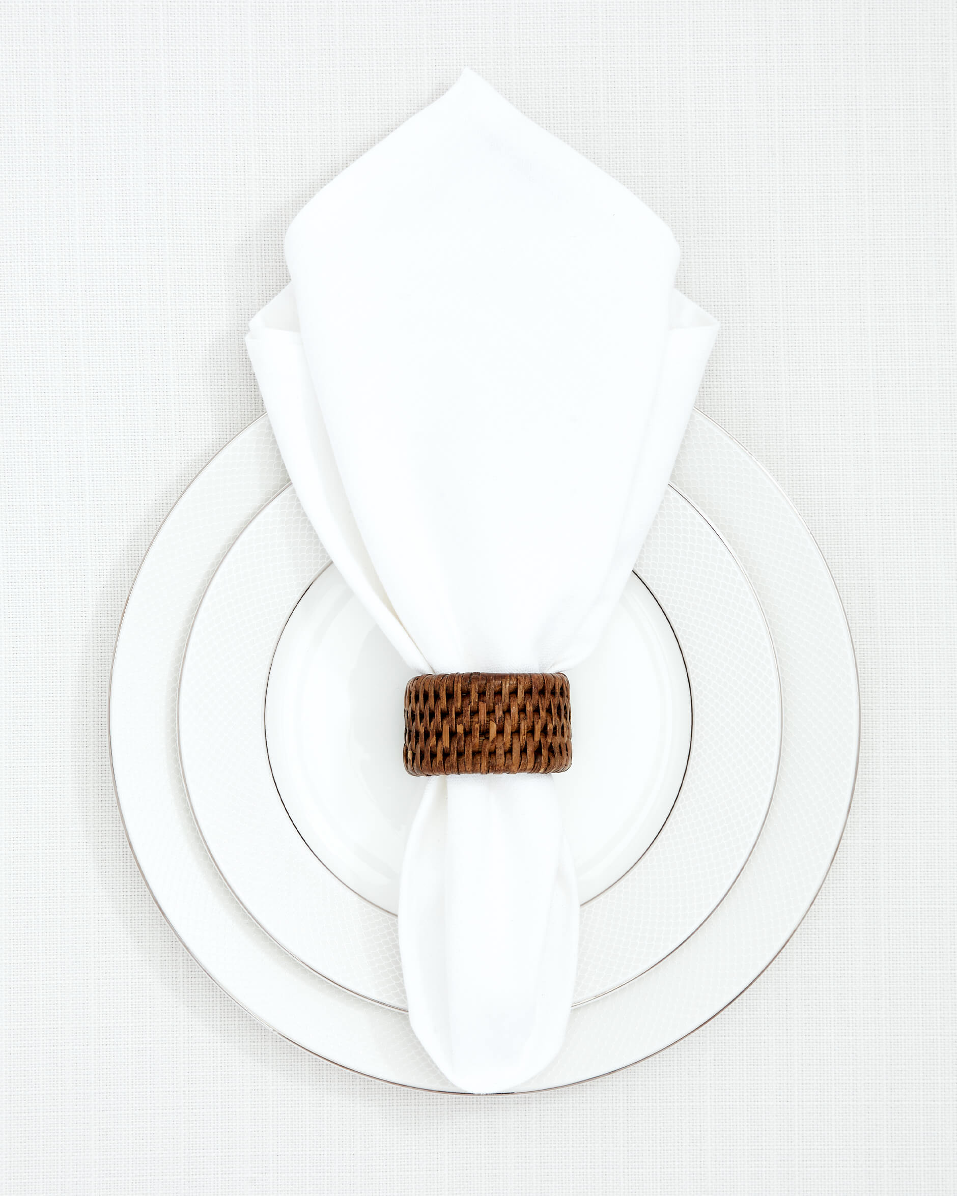 Antique Napkin Ring Rattan