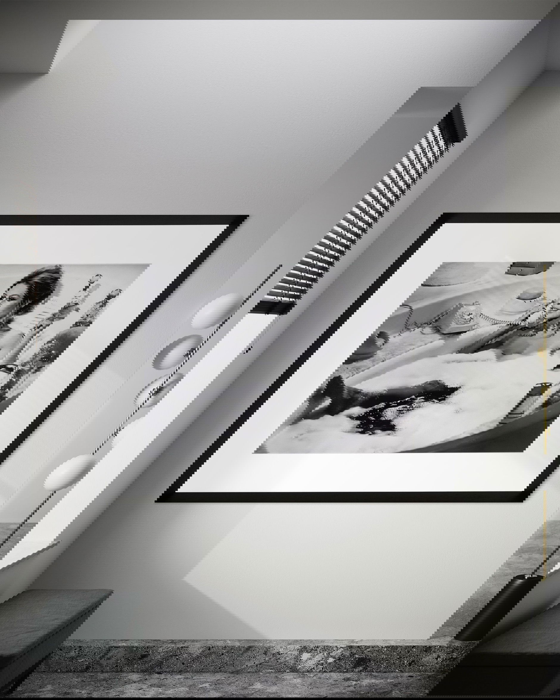 Brigitte Bardot Enjoying a Bubble Bath