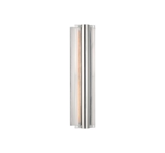 Polished Nickel - Daley Linear Sconce Natural Brass