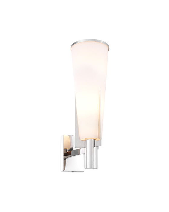 Dino vägglampa nickel