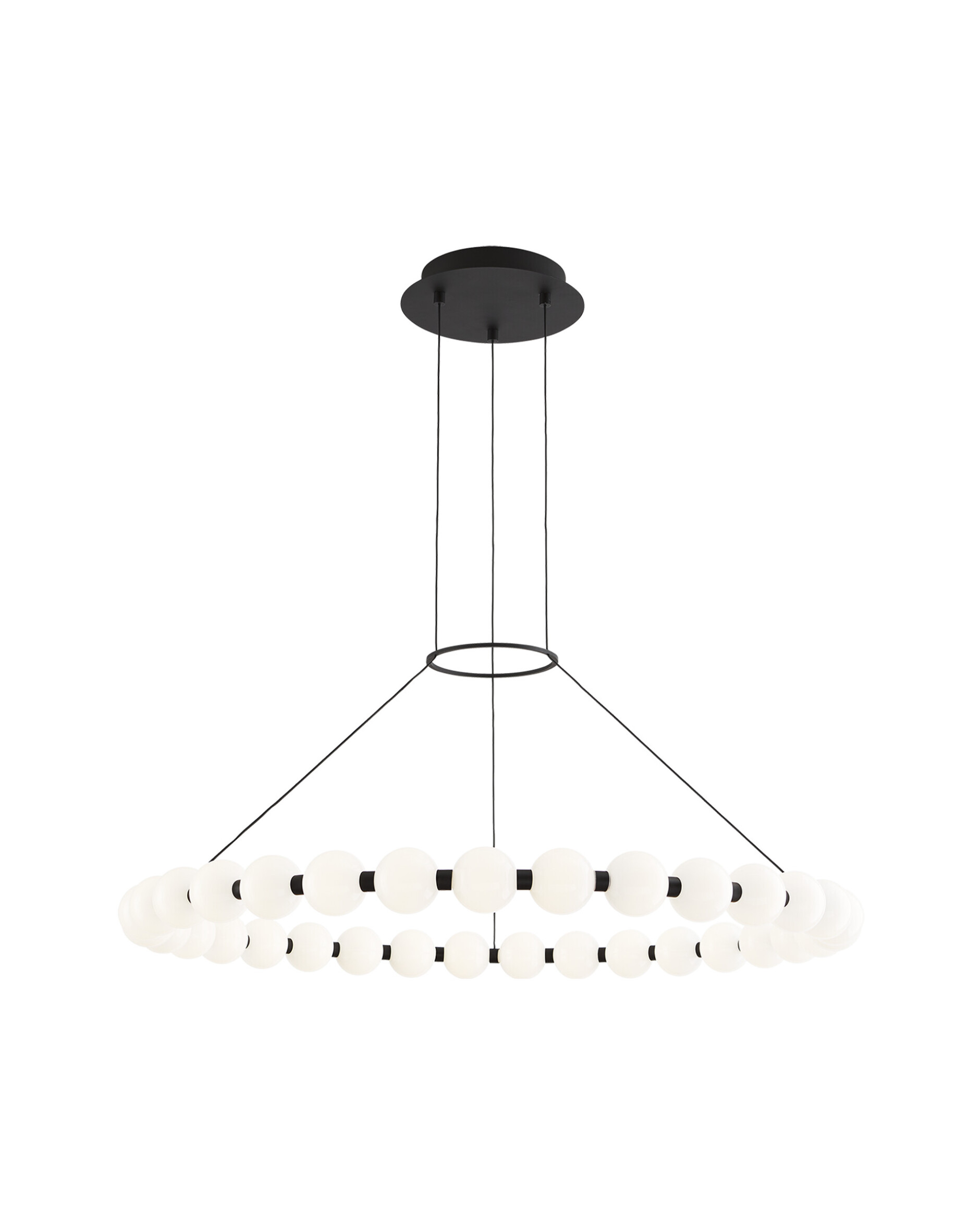 Orbet 36 Chandelier Nightshade Black