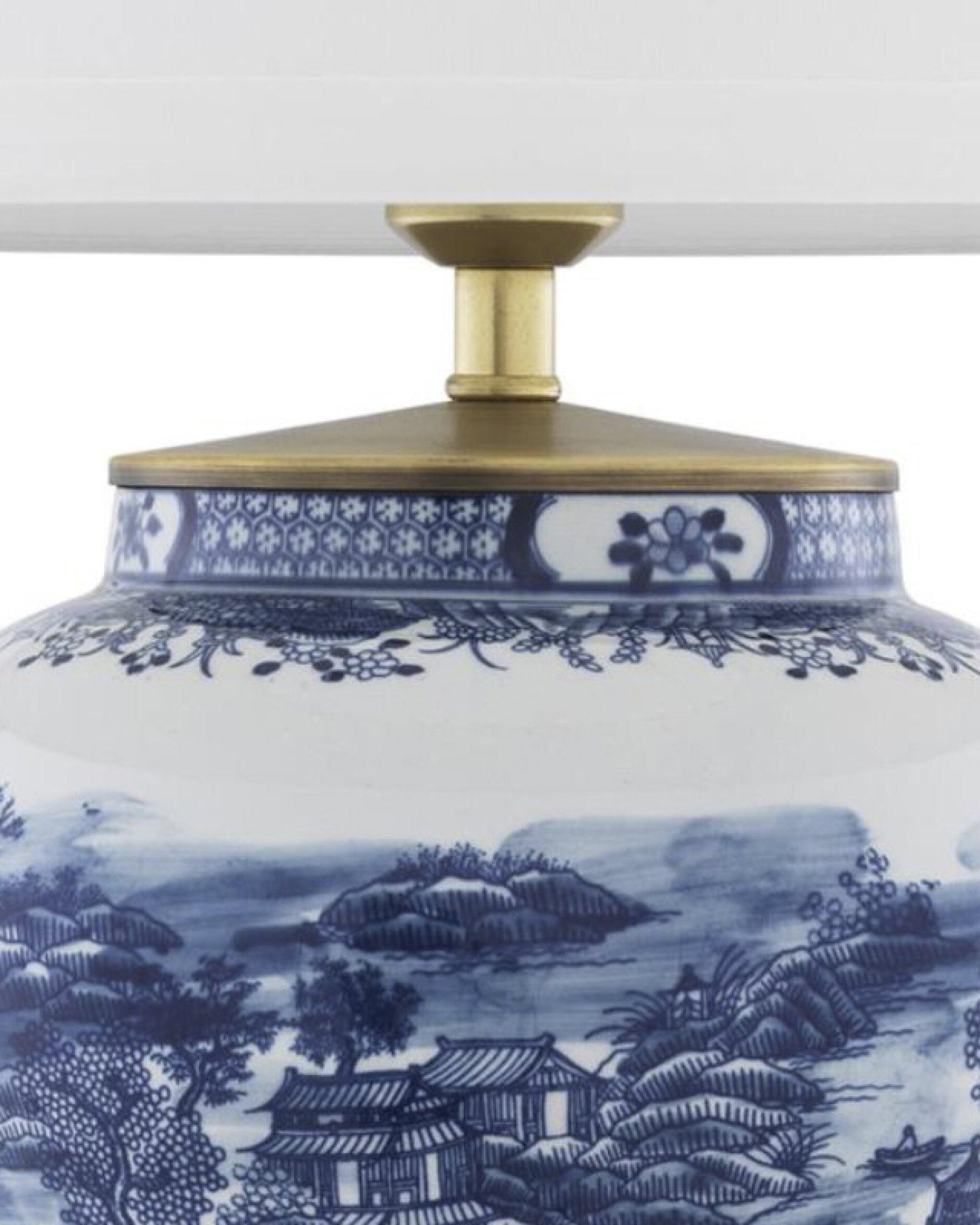 Bordslampa Chinese Blue