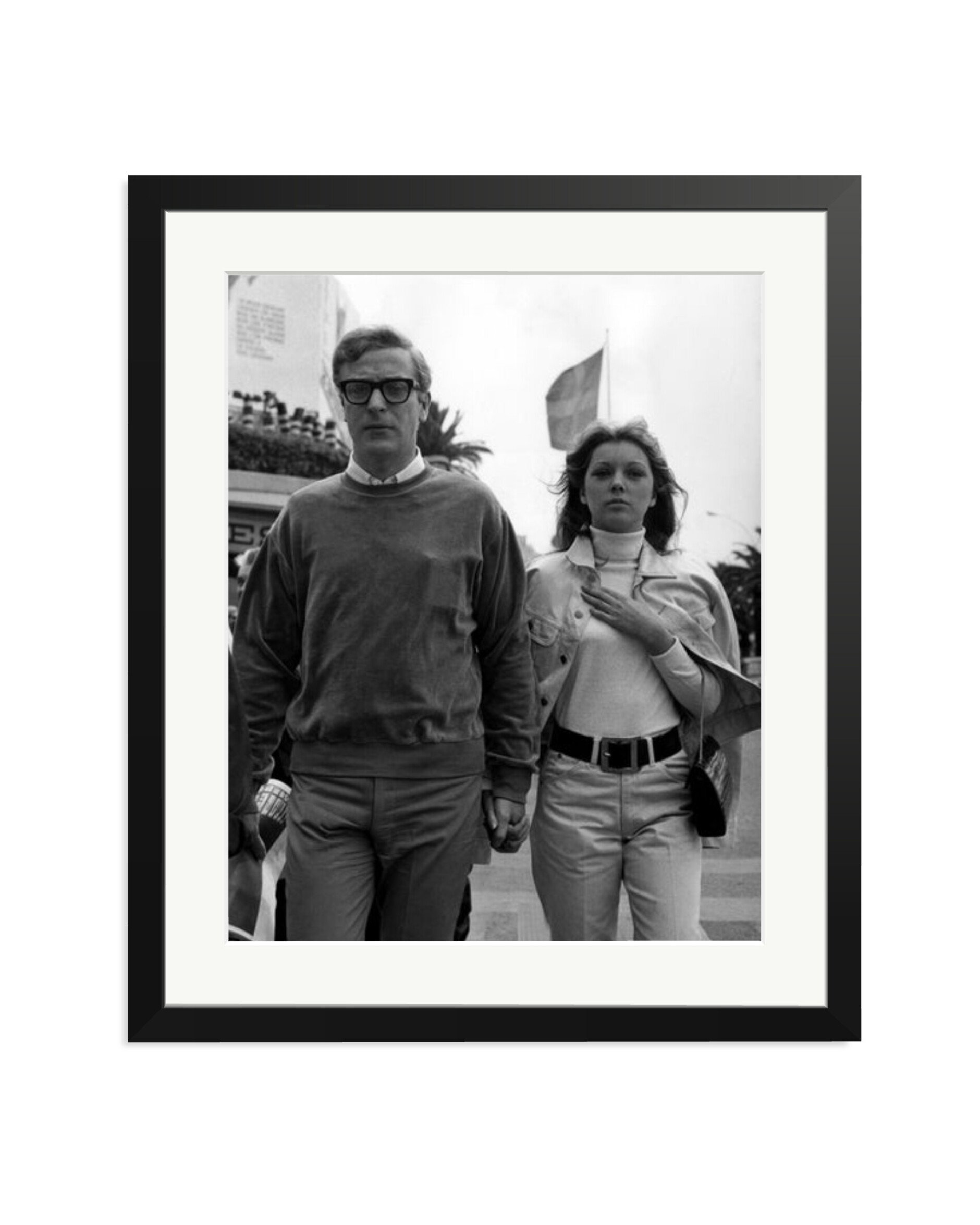 Michael Caine and Betsy Motte Black / Large