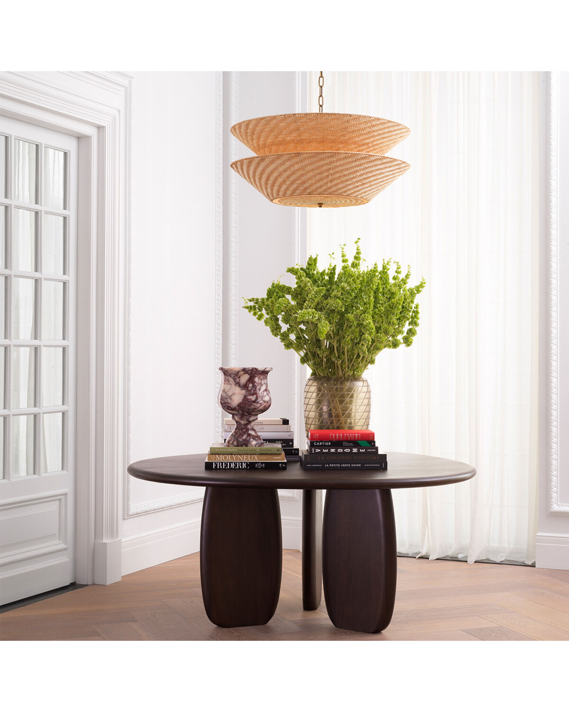 Tavira Ceiling Lamp Natural Rattan