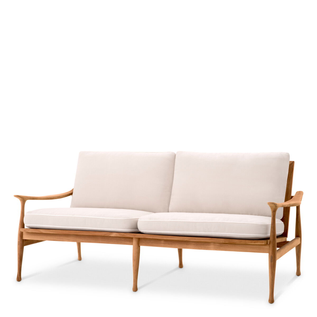 Manzo soffa natural teak