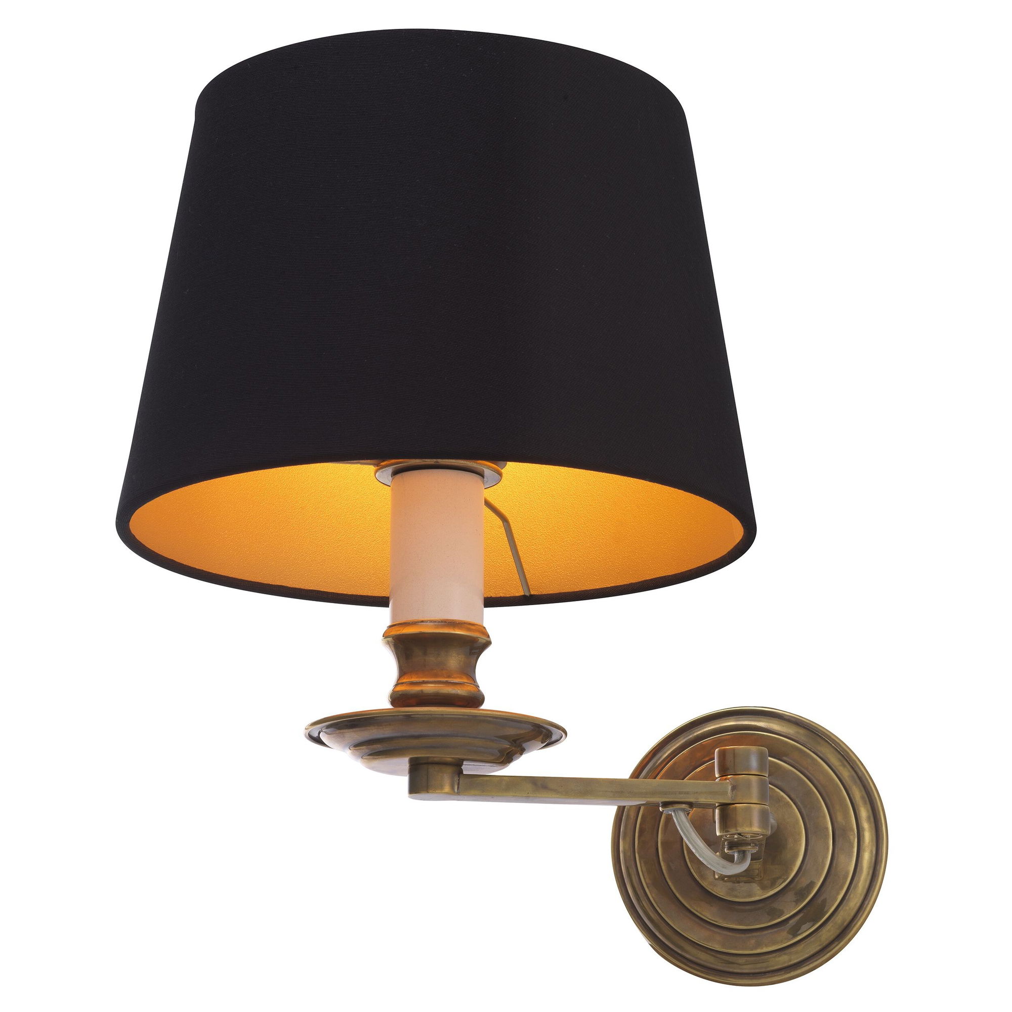 Eclips Wall Lamp Vintage Brass