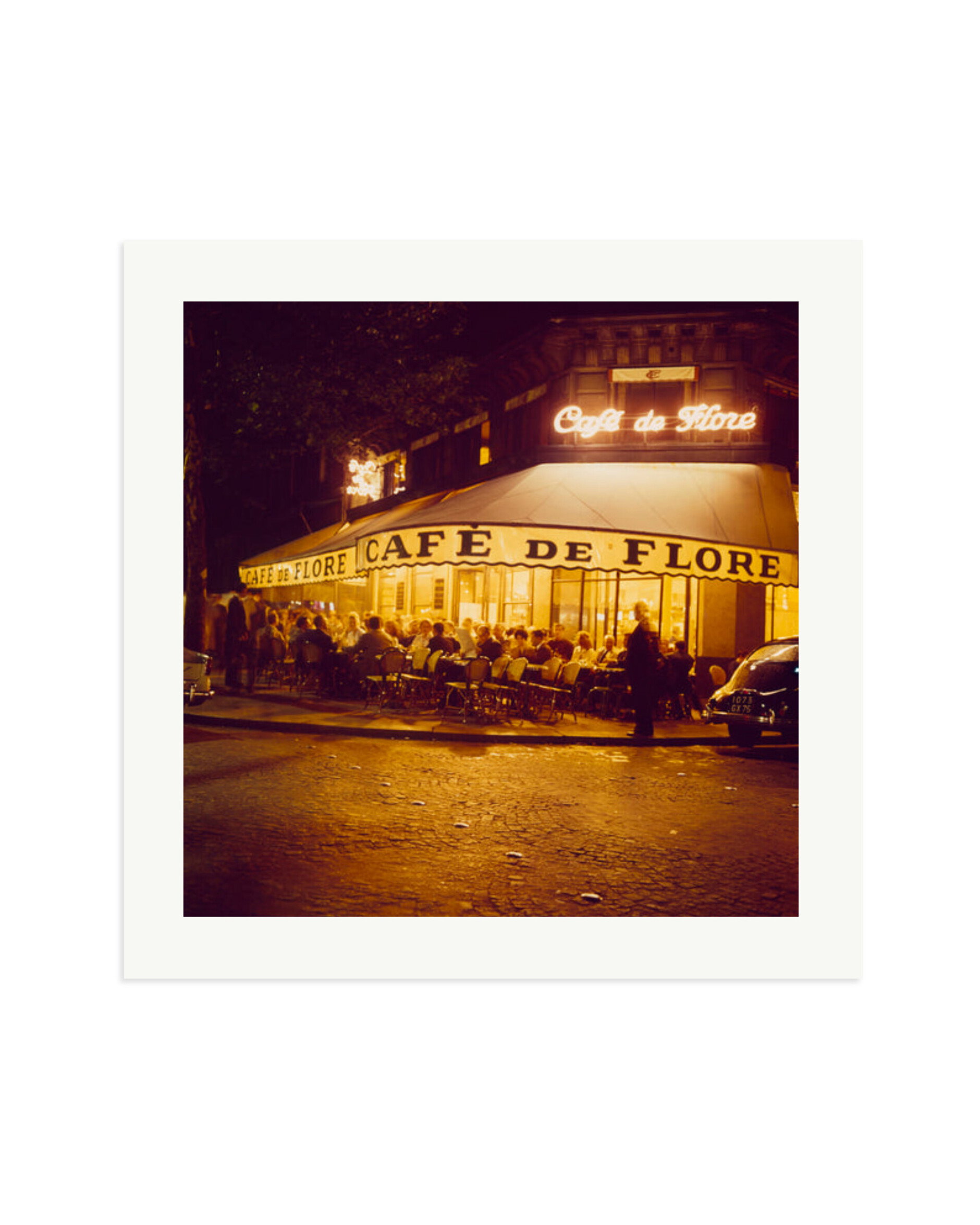 Cafe de Flore Print Only / XL