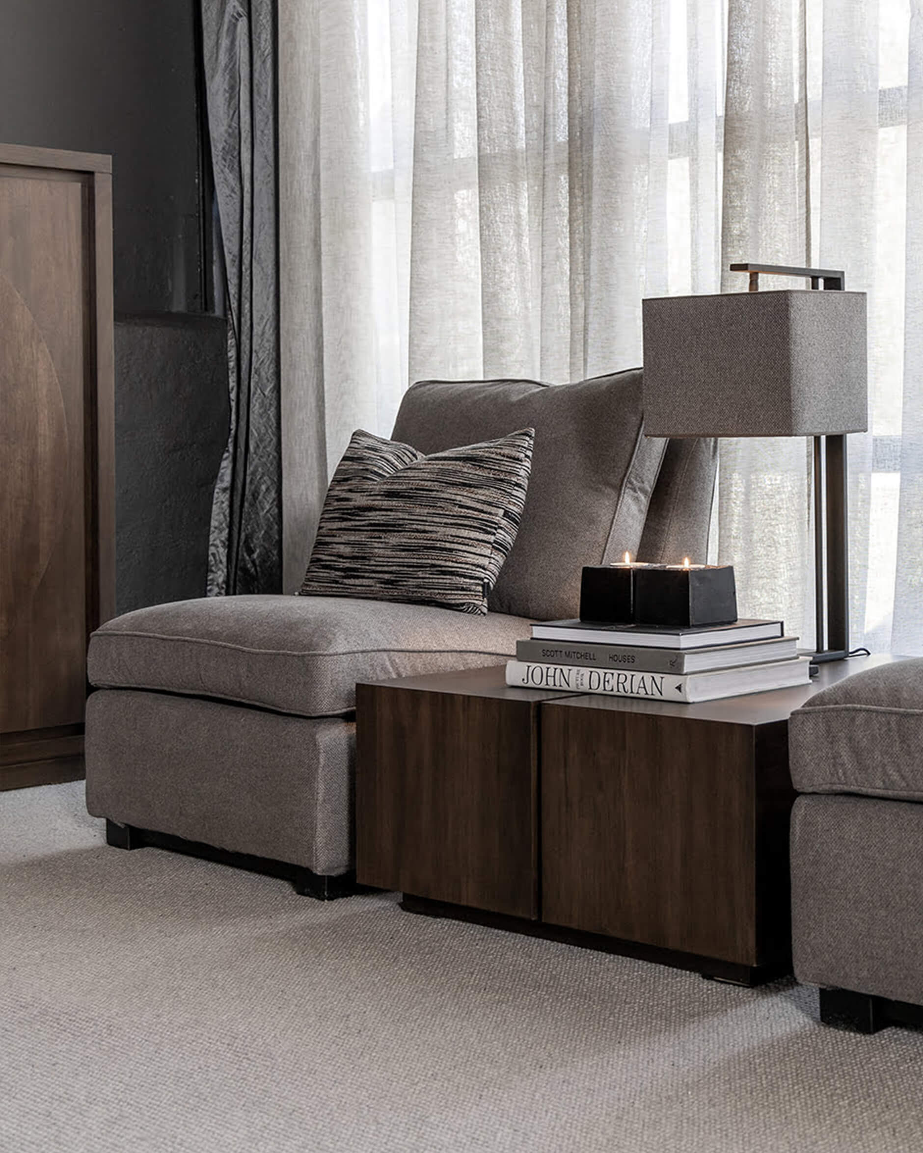 Maddox couchtisch walnuss 80cm