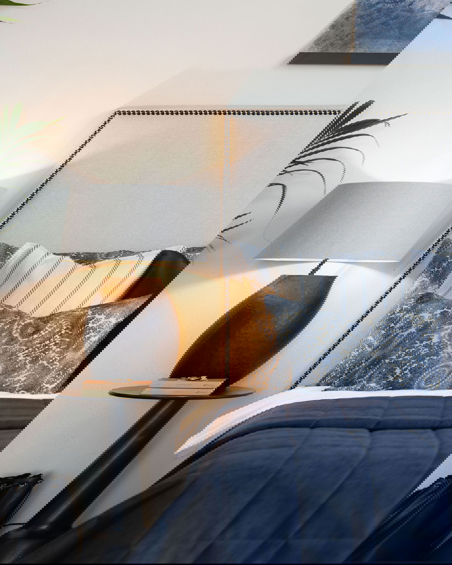 Medina Kissenhülle Flower Indigo