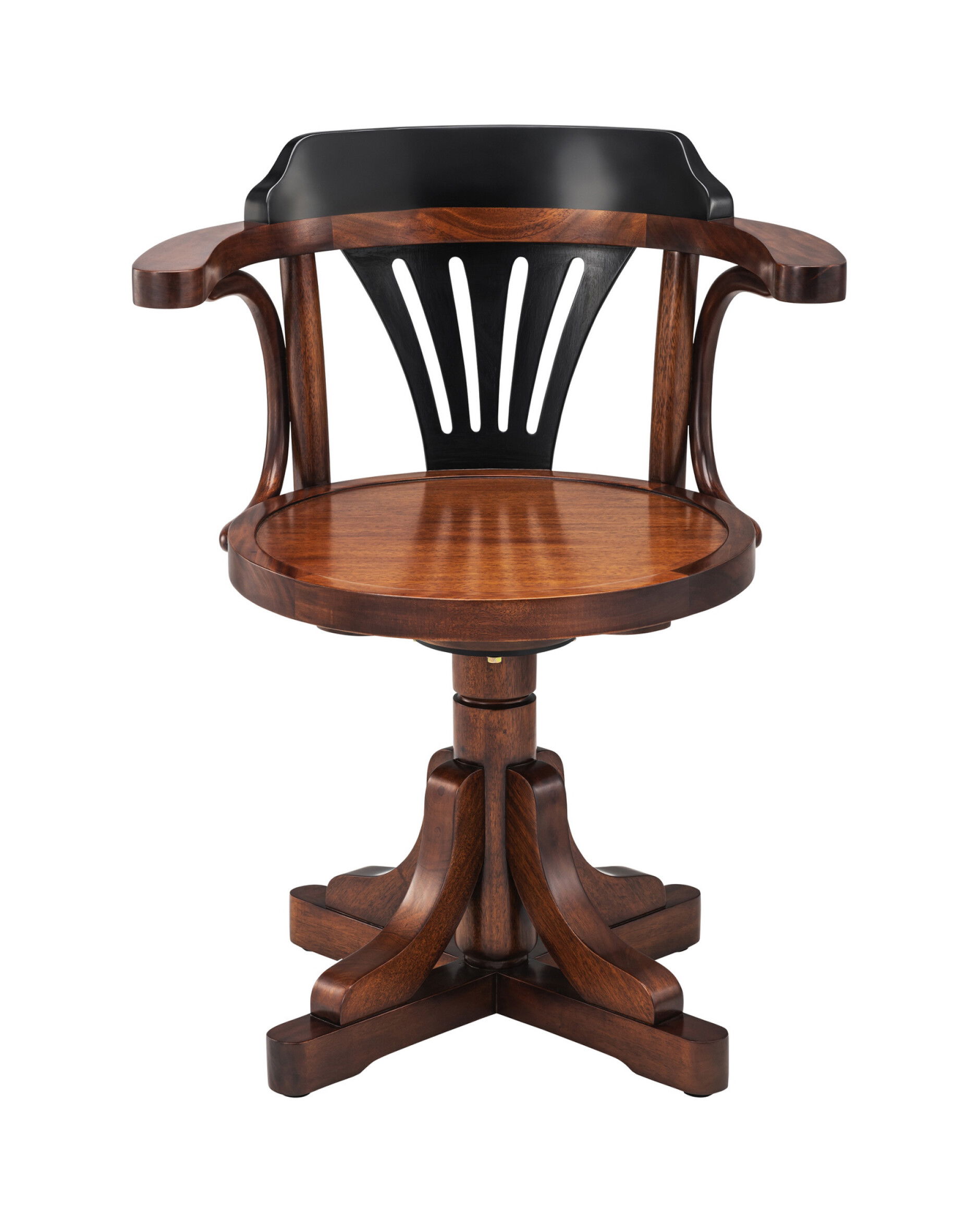 Purser's stol svart / honung