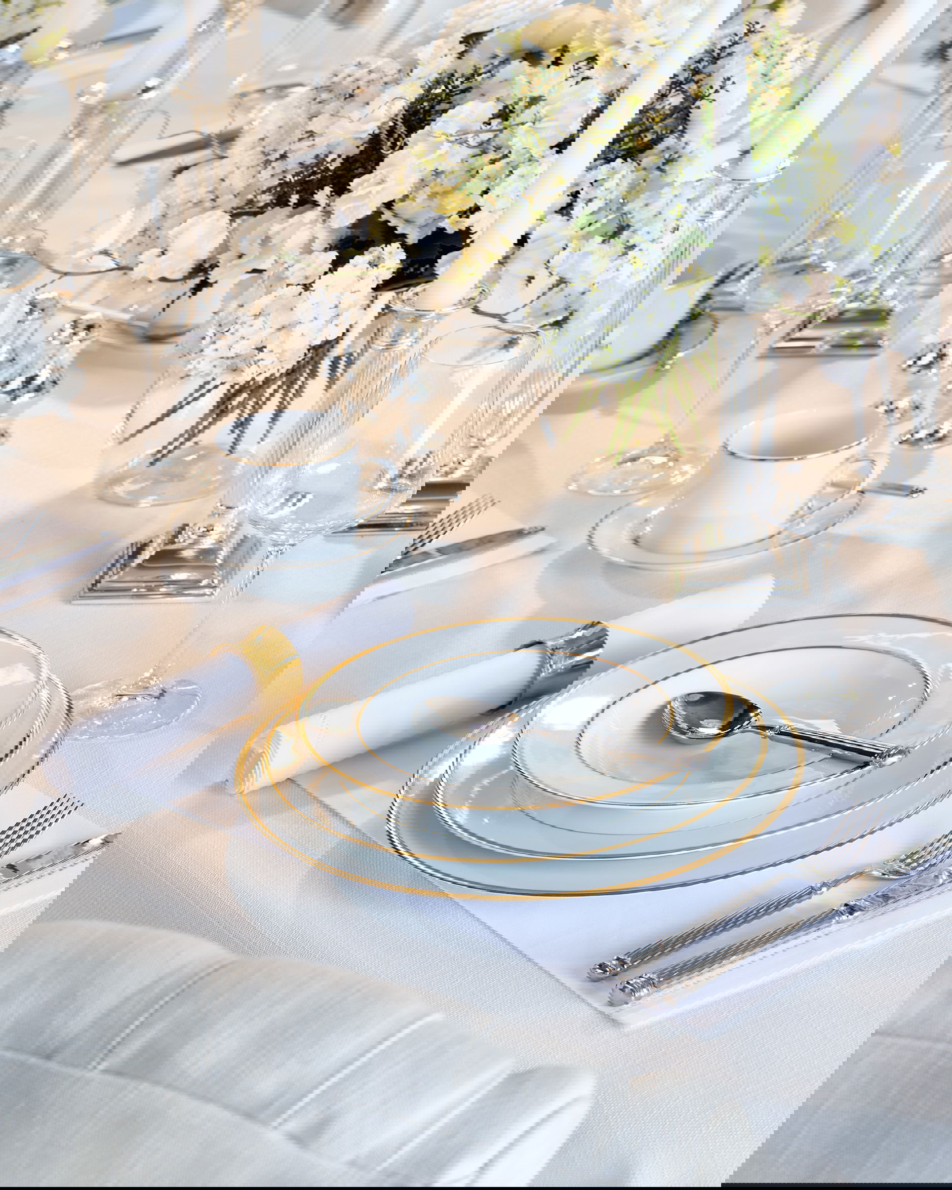 Fairmont undertallrik vit