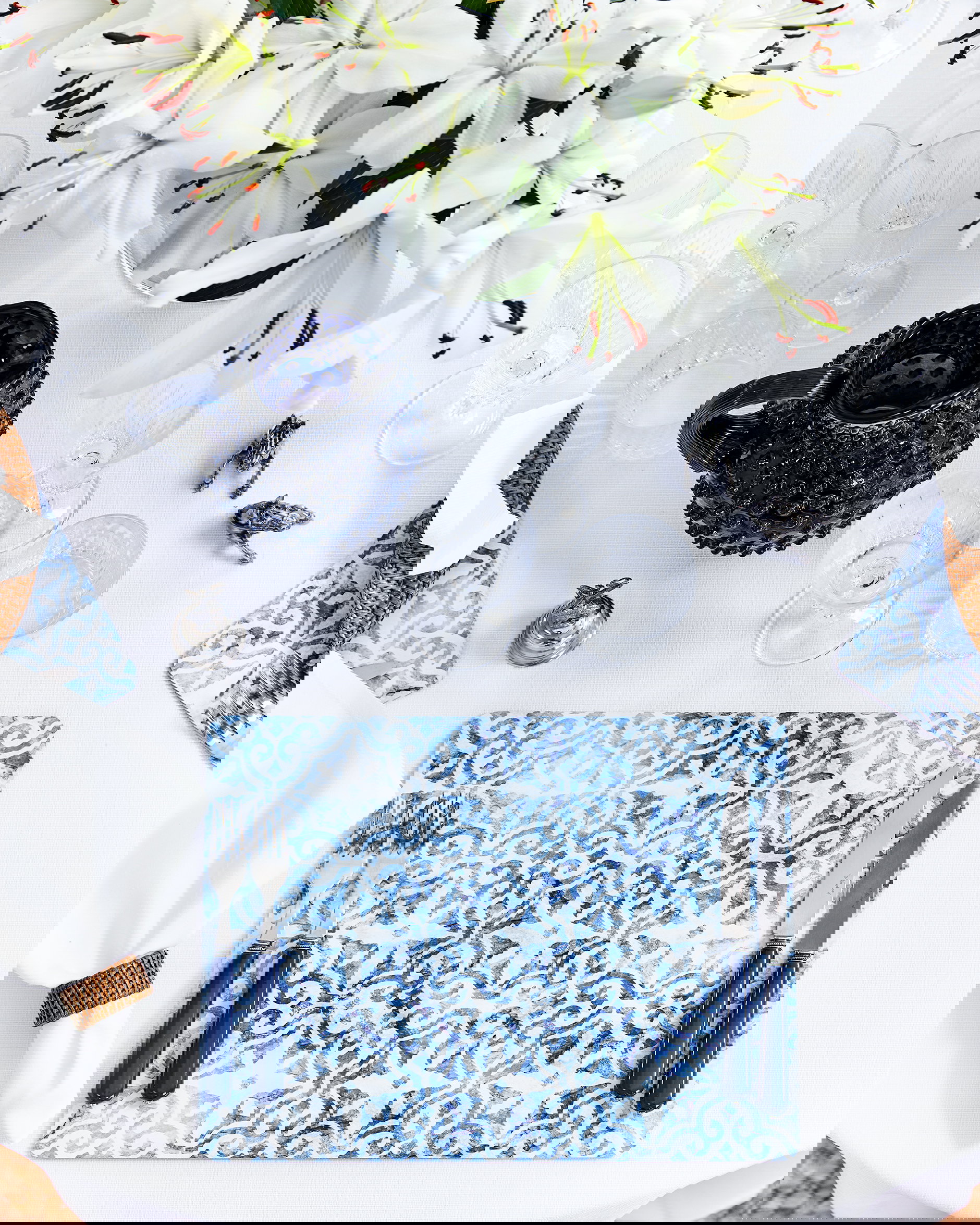 Hästar salt- och pepparkar tenn