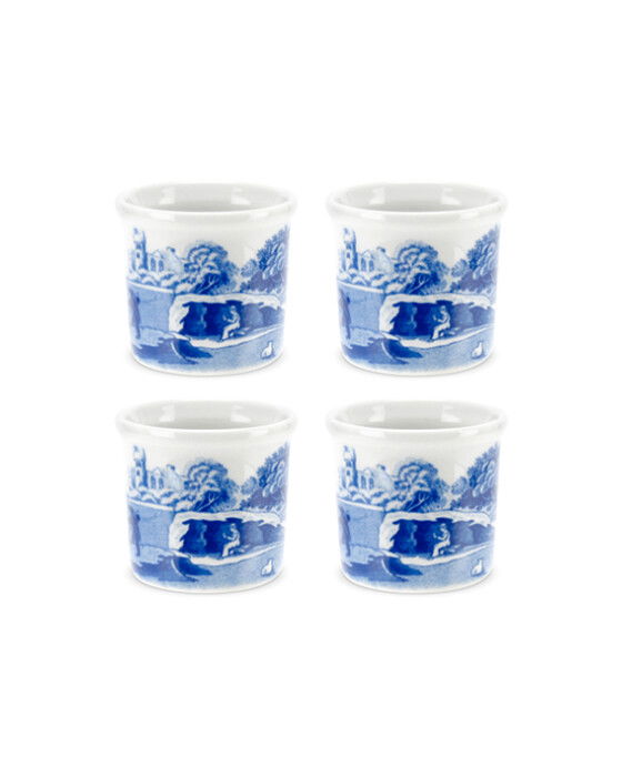 Spode Blue Italian Egg Cups 4-pack