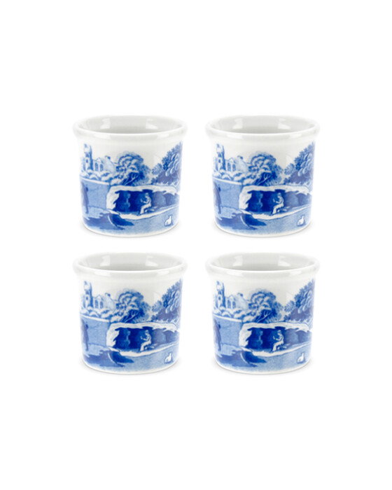 Spode Blue Italian eggeglass 4-pk